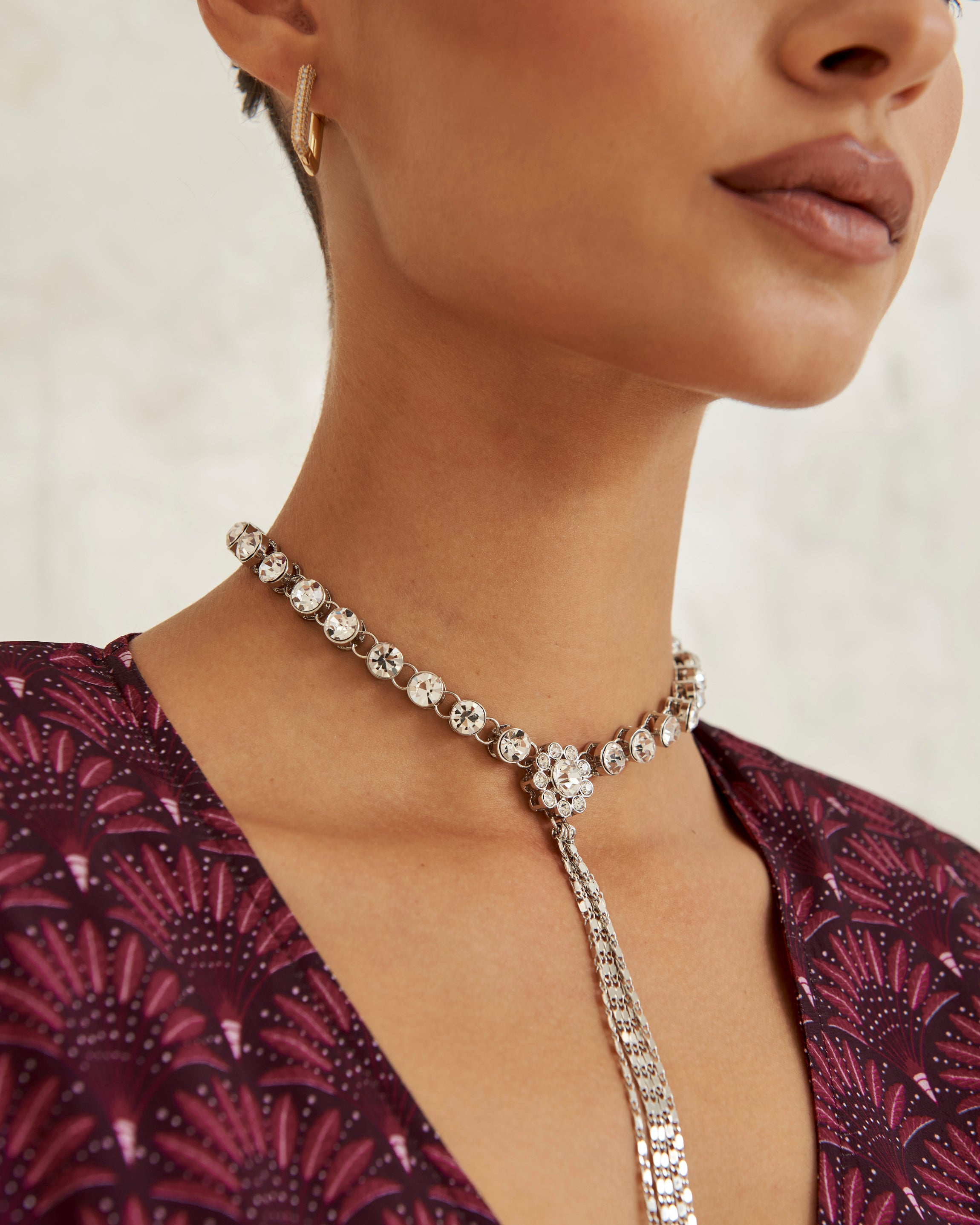 Aista Silver Necklace by Sita Nevado