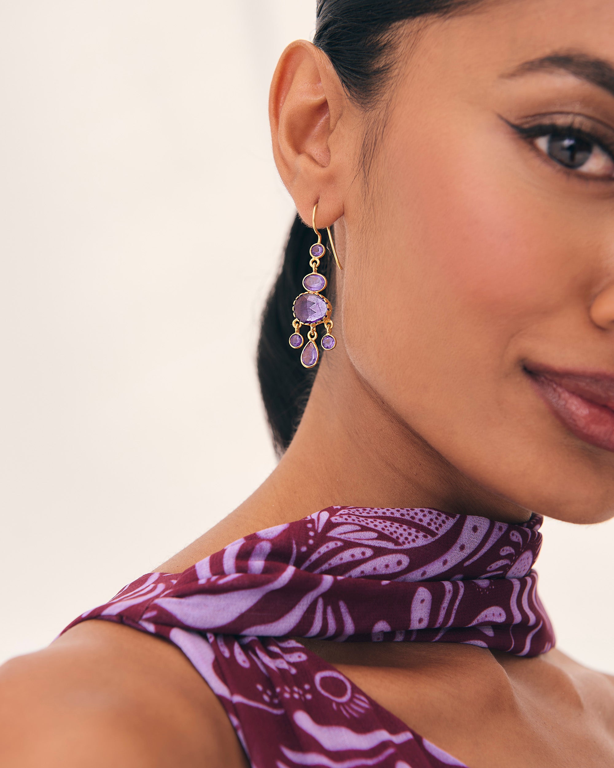 Bangalore Lilac Earrings