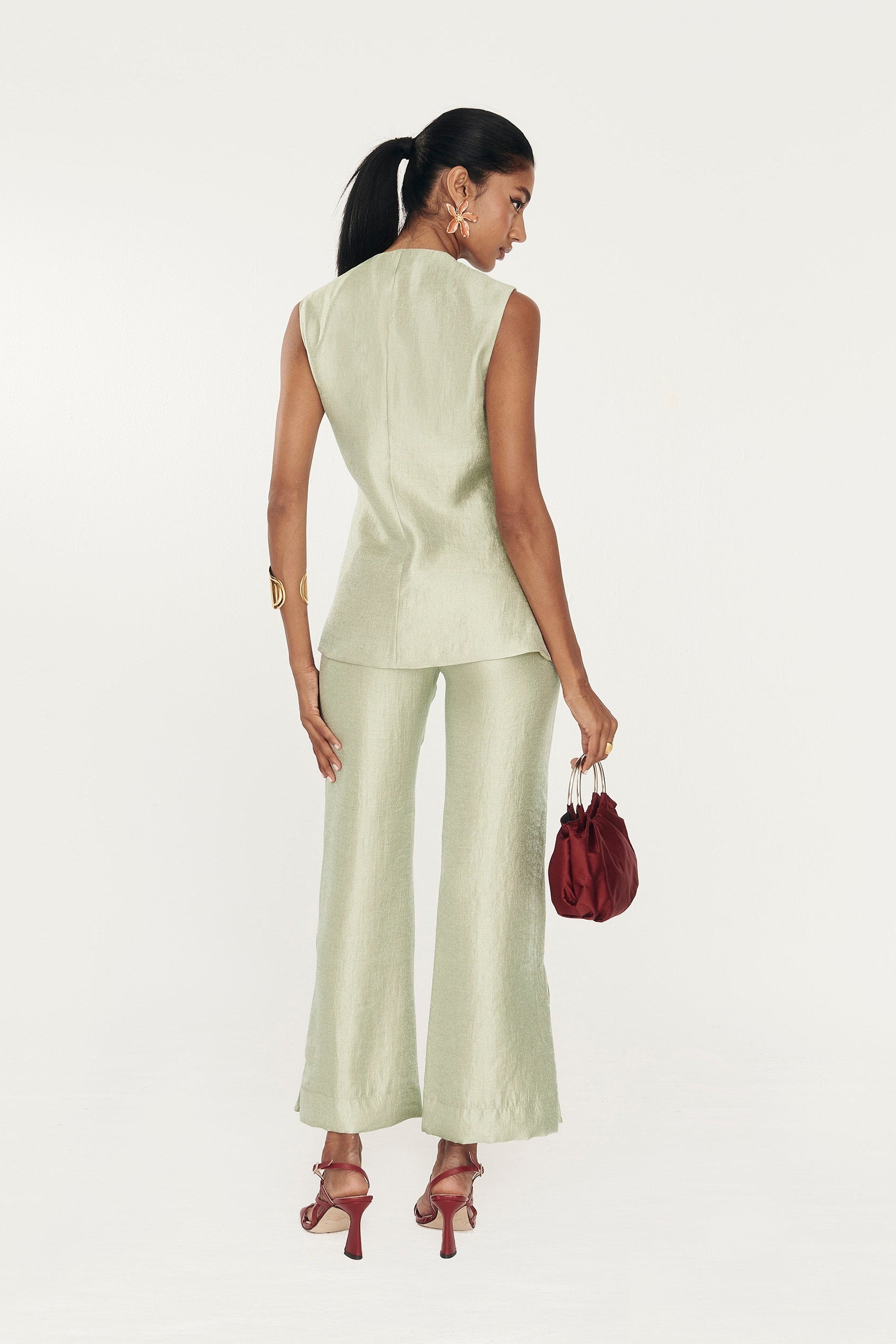 Pantalón Aurora Salvia