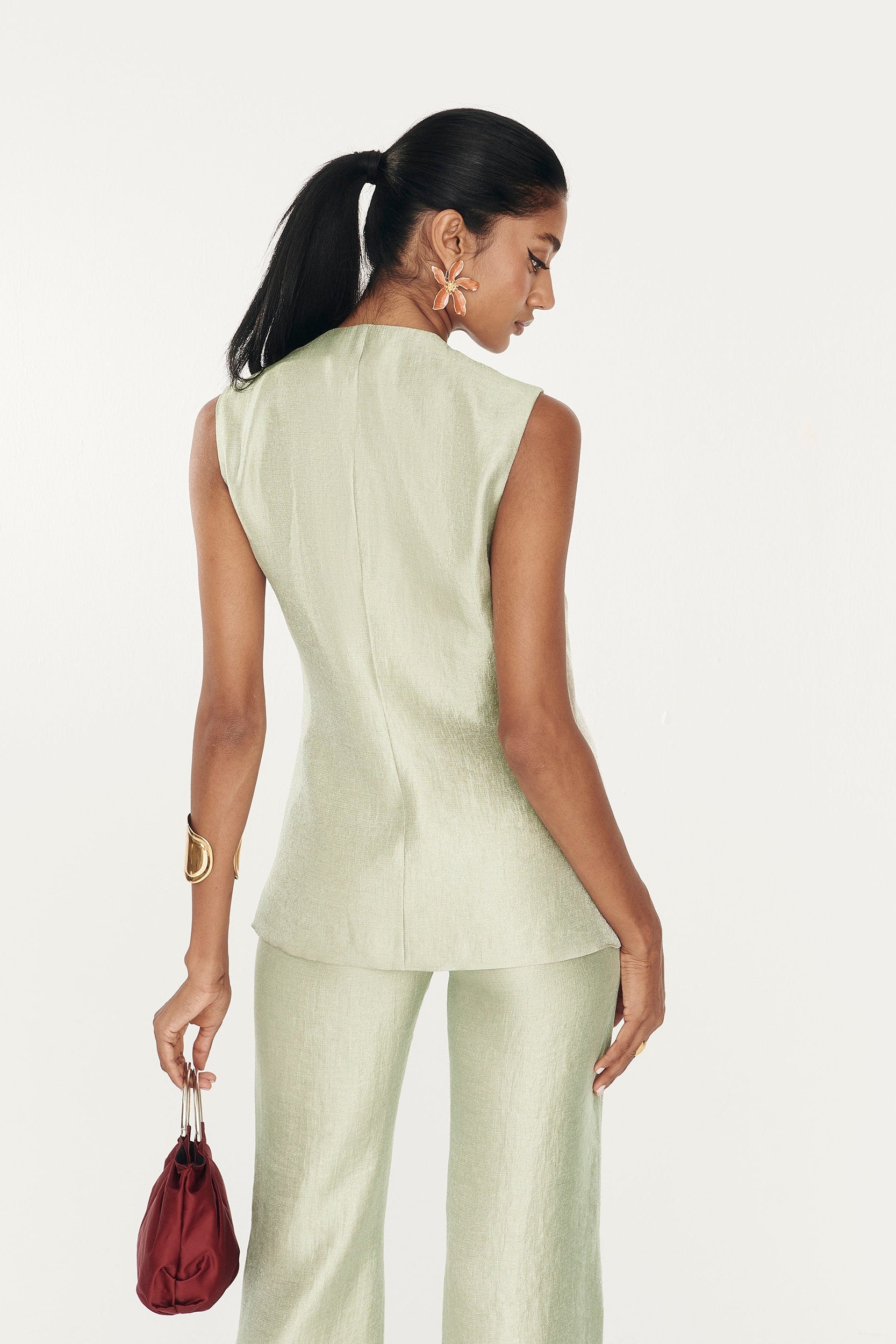 Pantalón Aurora Salvia