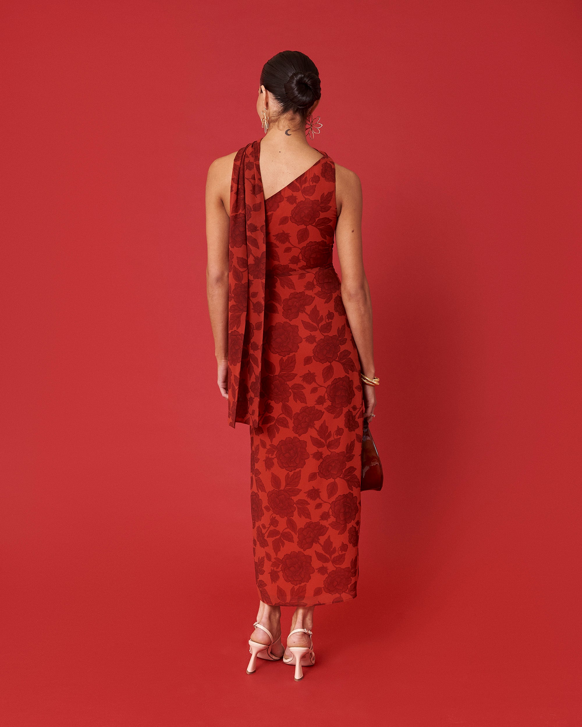 Sidonia Irapa rojo Dress