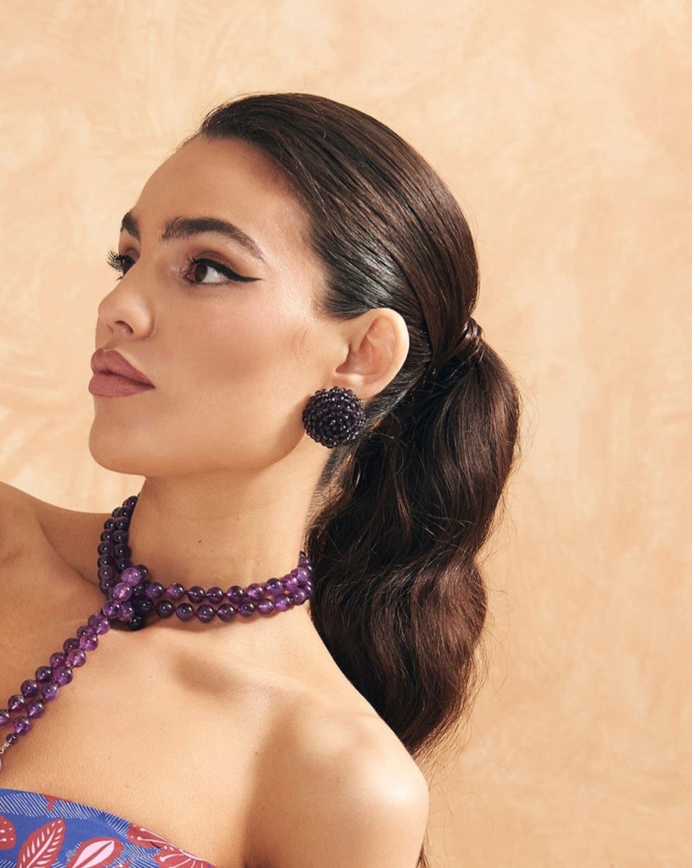 Boleto Lilac Earrings by Sita Nevado