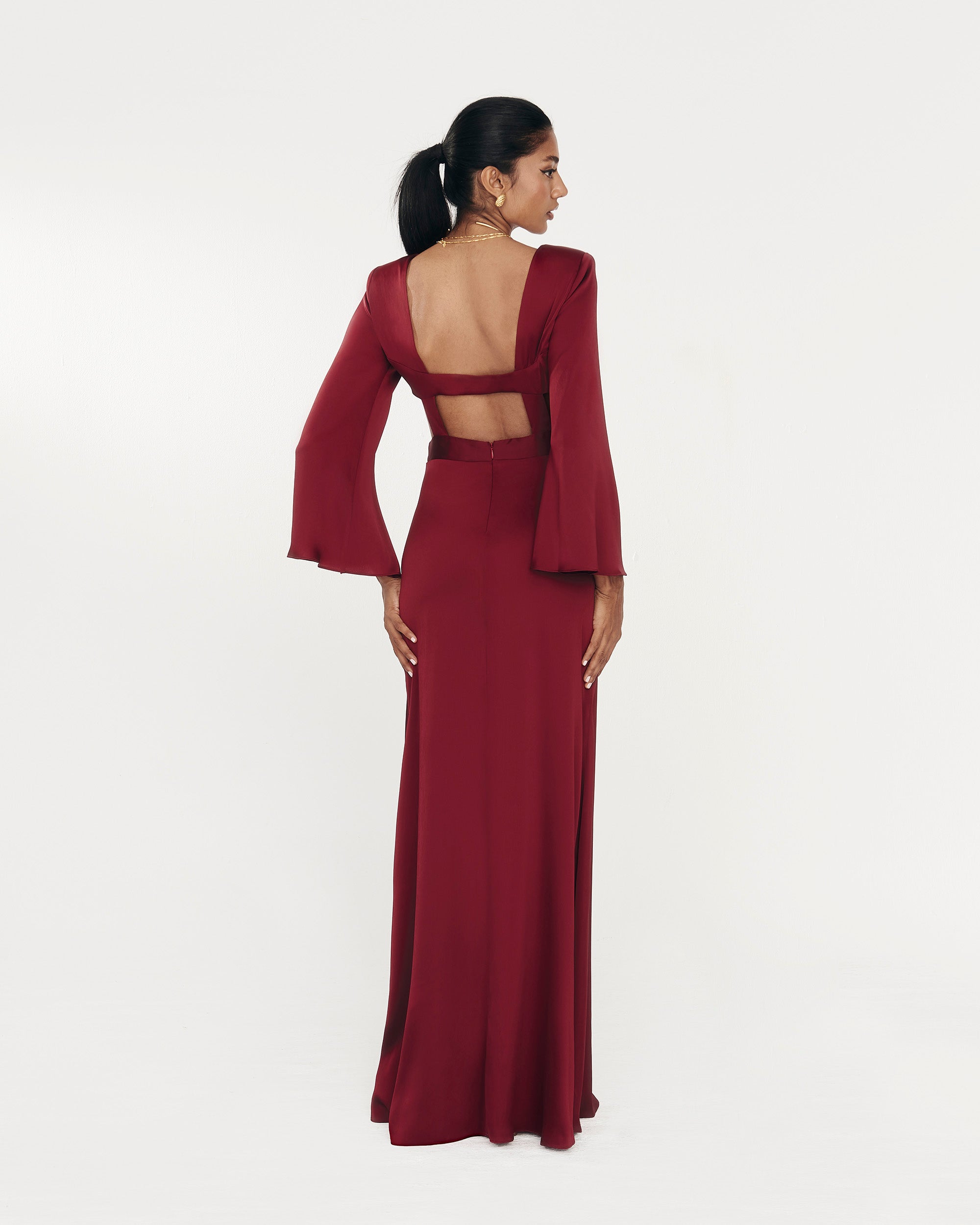 Robe Majal Bordeaux