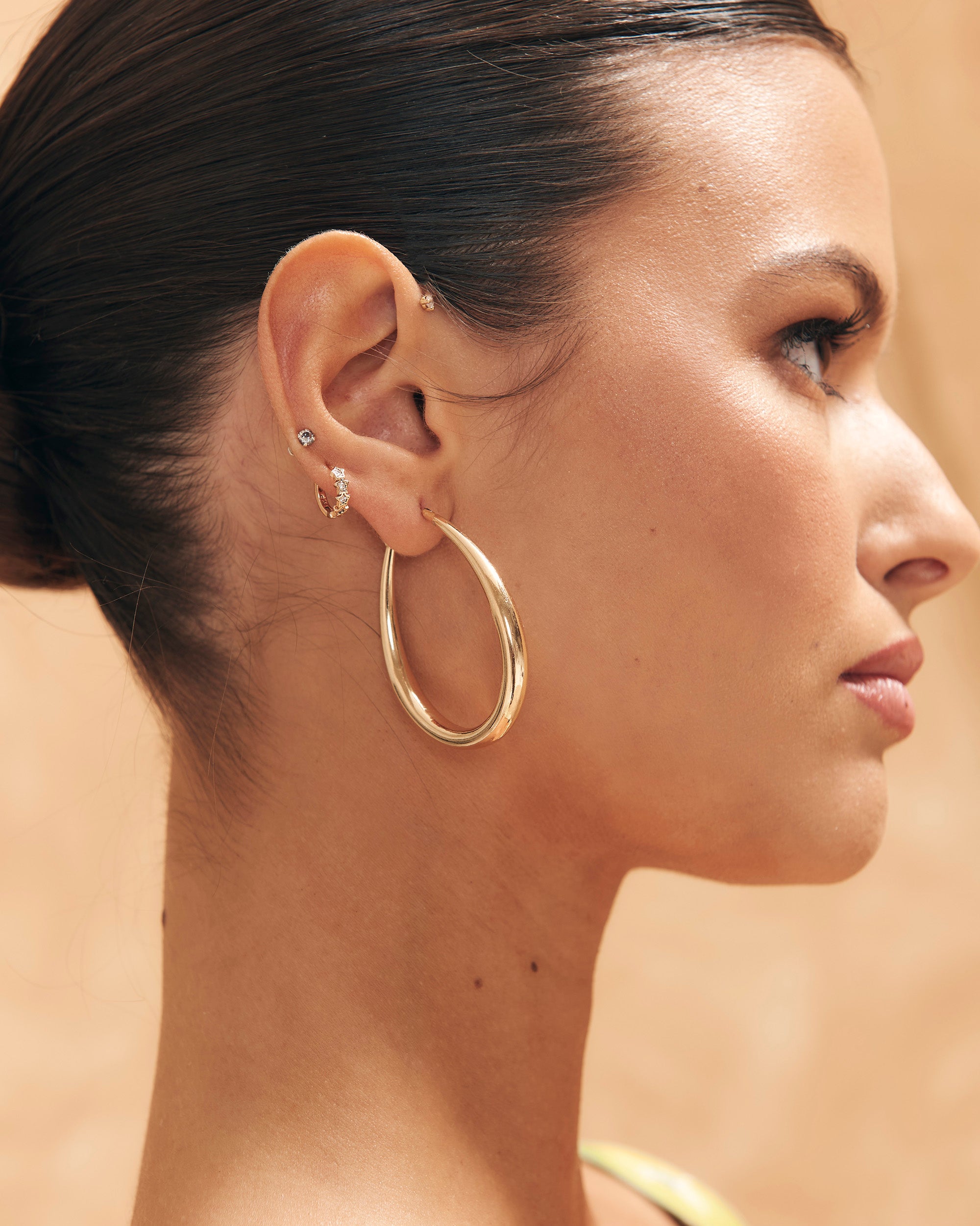 Janis Gold Earrings by Malababa