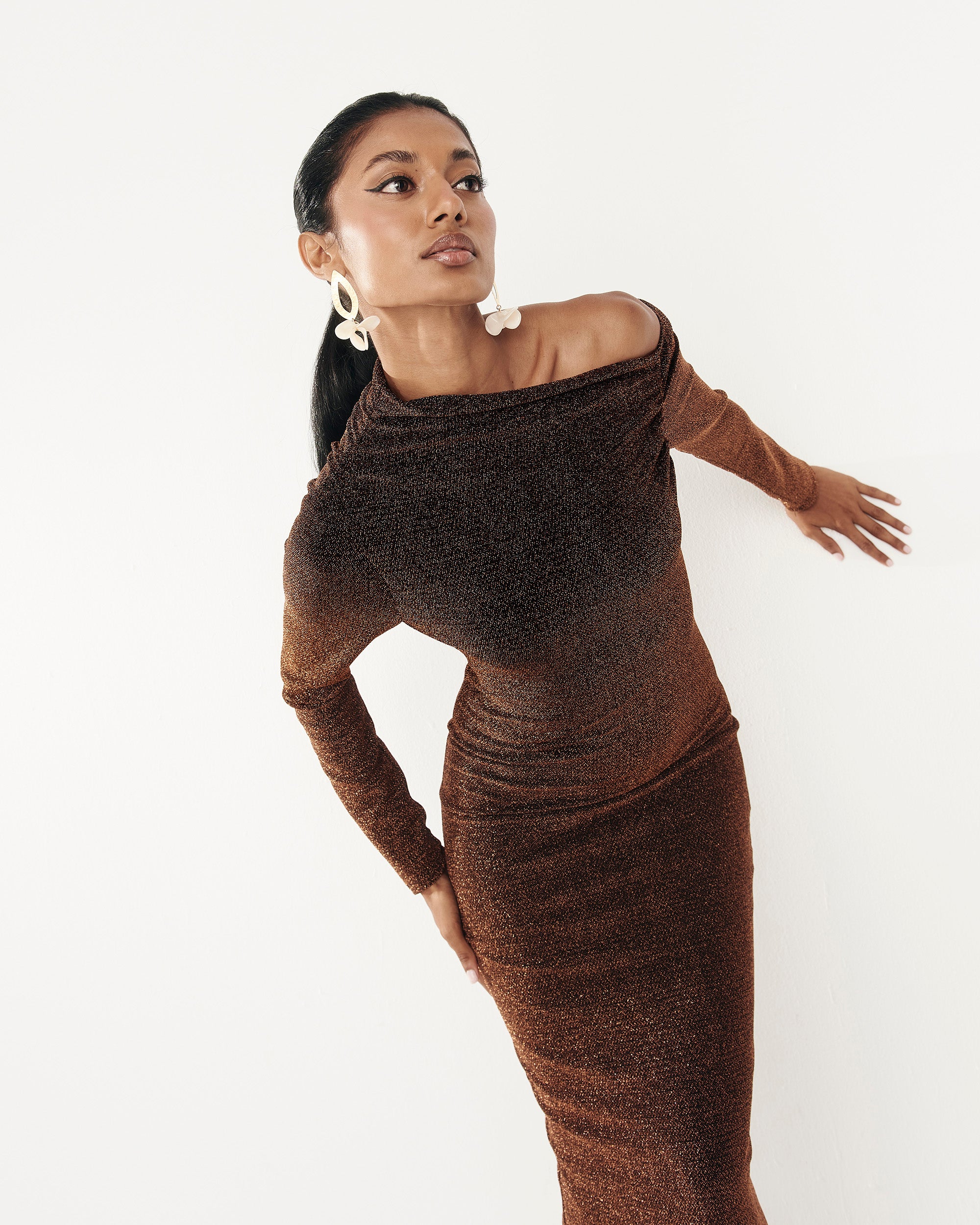 Sakai Copper Dress