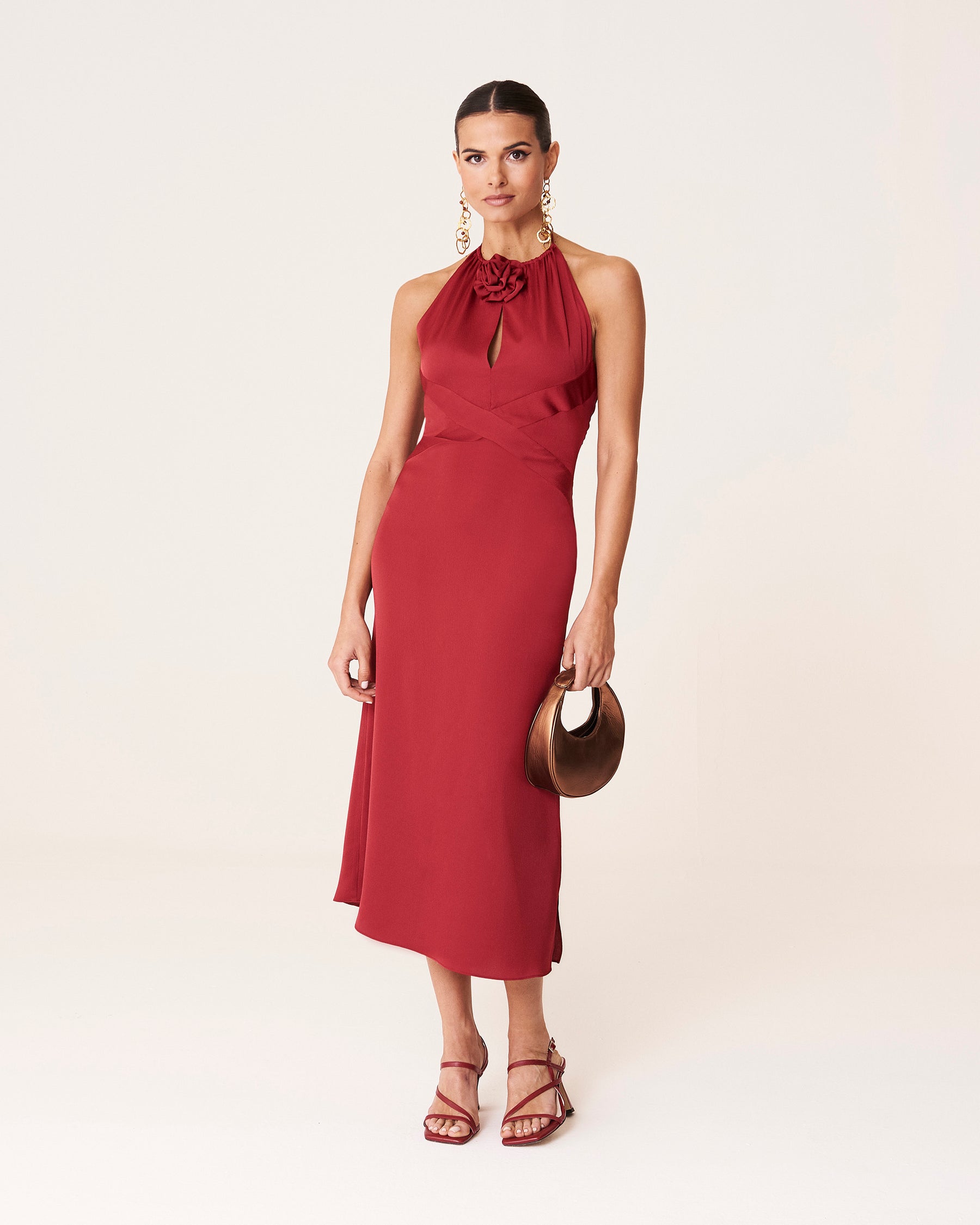 Clara | Elegant Lightweight V-Neck Dress