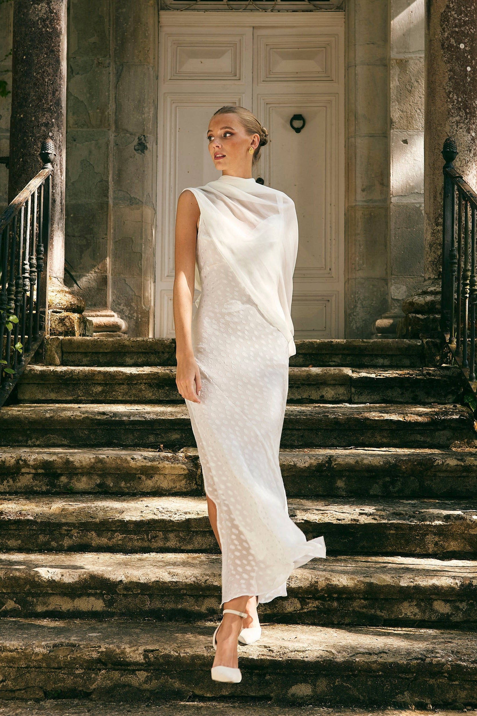 Tosca White Shawl Tosca White Shawl