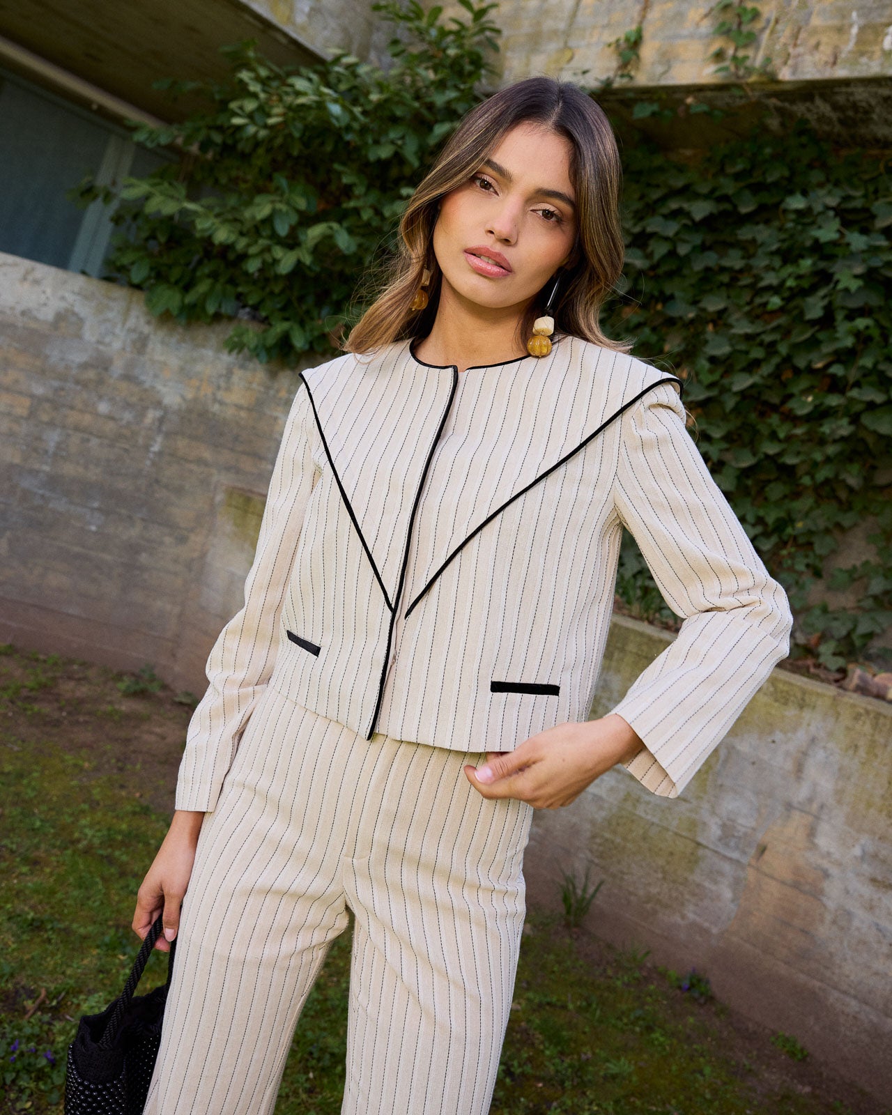 Nina Stripes Blazer