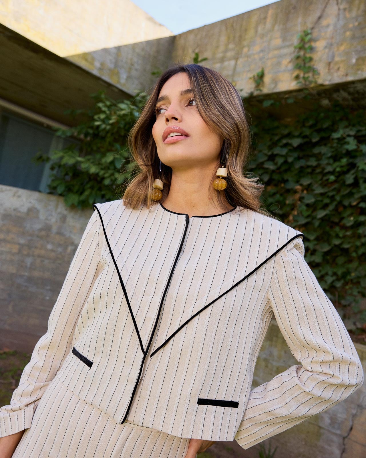 Nina Stripes Blazer