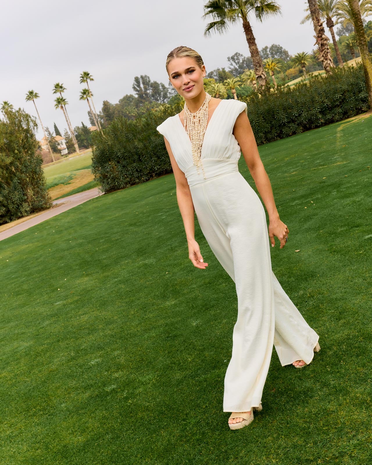 Carlotta Ivory Jumpsuit