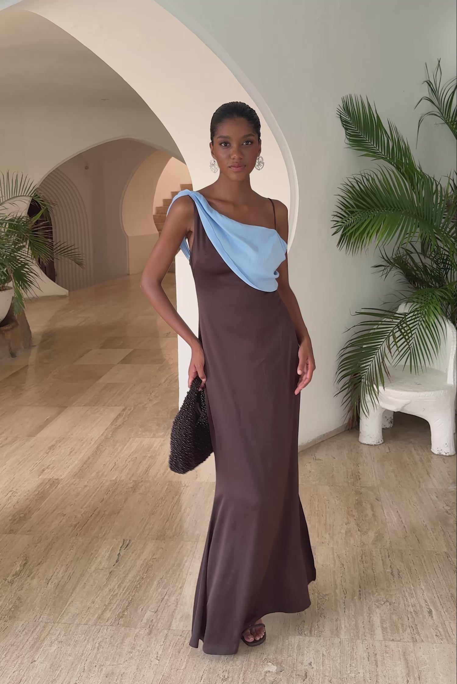 Oceana Dress Chocolate