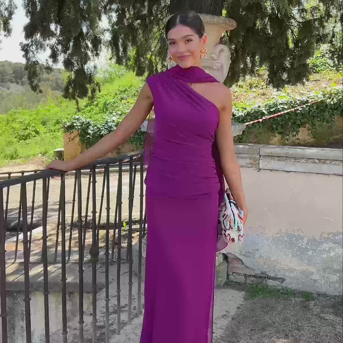 Alice Dress Plum