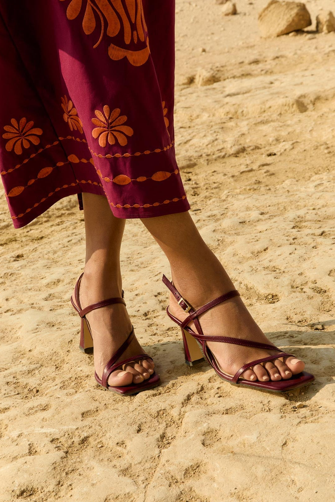 Sandalia Regina Berenjena