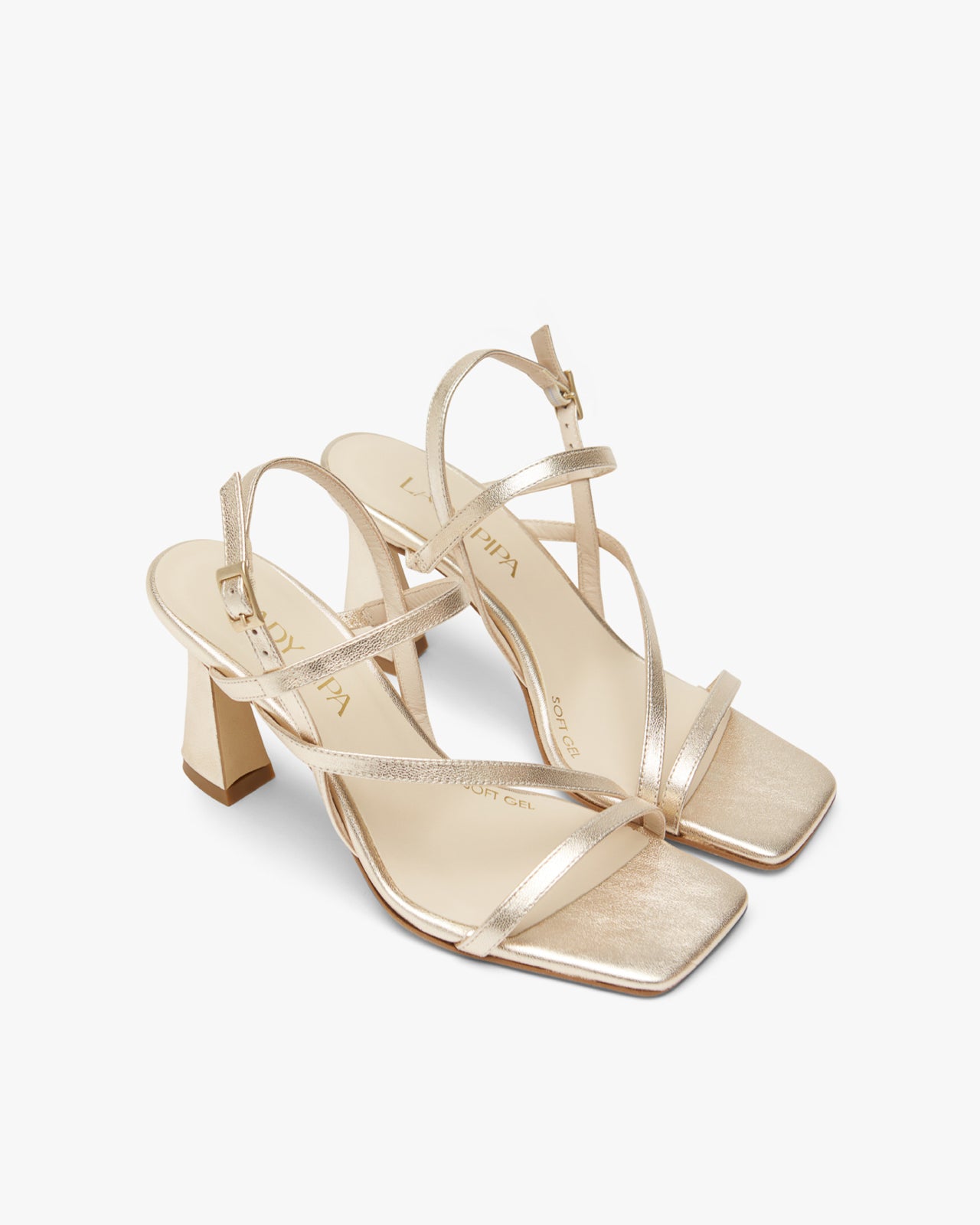 Regina Gold Sandals