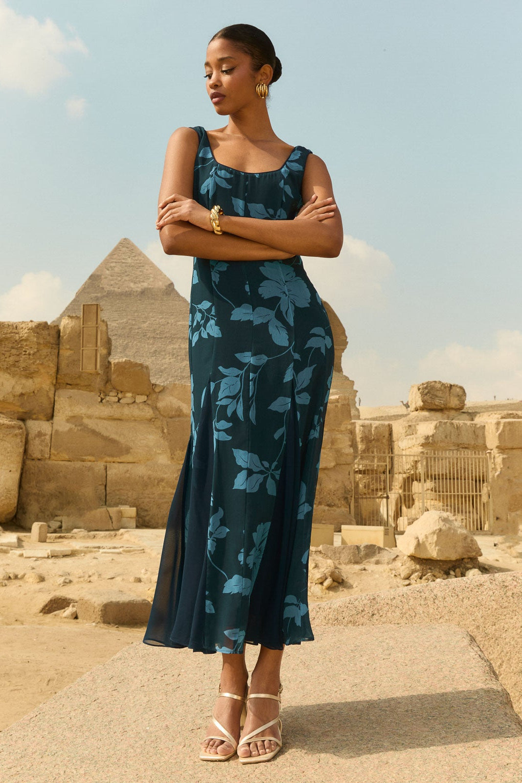 Dalia Gardenia Blue Dress