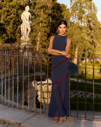 Grace Navy Dress