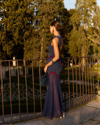 Grace Navy Dress