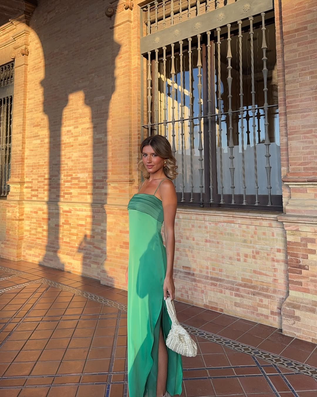 Keira Green Dress