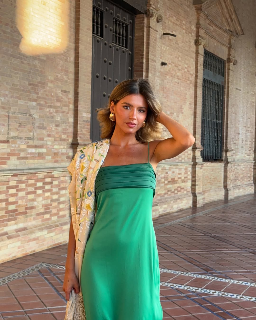 Keira Green Dress