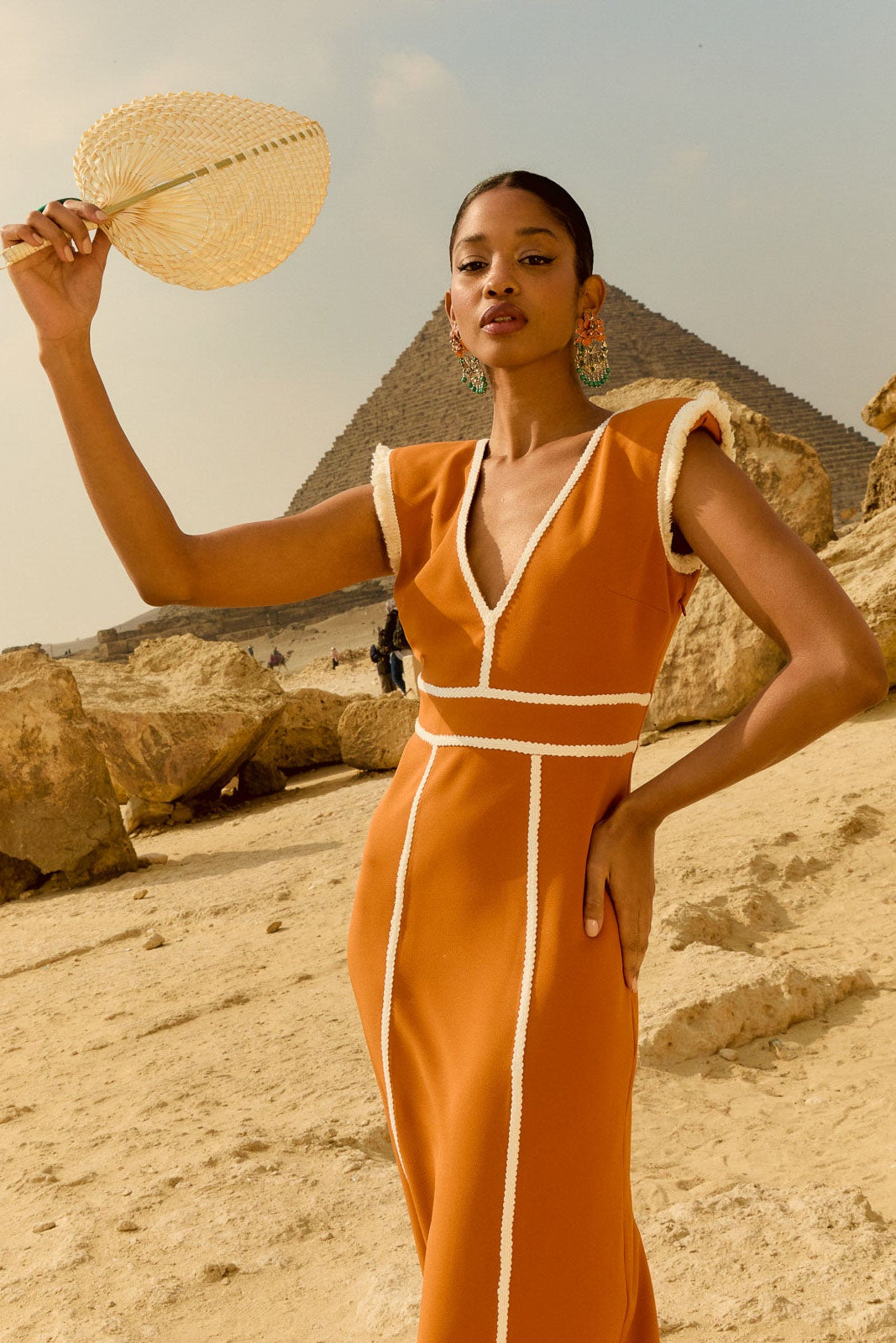 Maré Cinnamon Dress