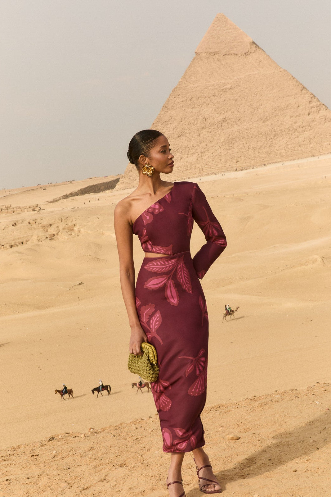 Menfis Manila Aubergine Dress