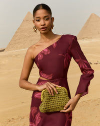 Menfis Manila Aubergine Dress
