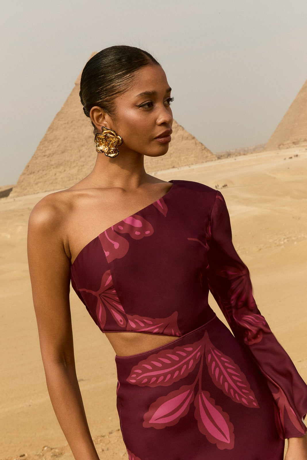 Menfis Manila Aubergine Dress