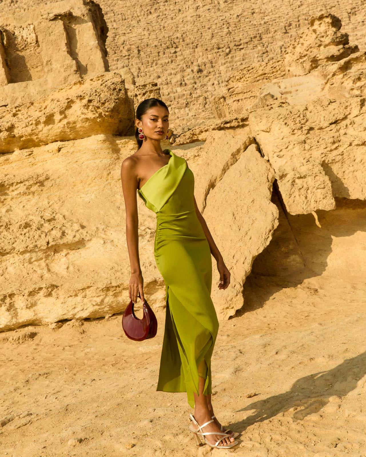 Nubia Green Dress