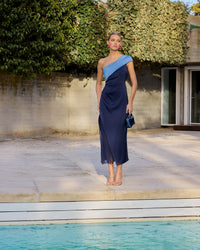 Nubia Navy Dress