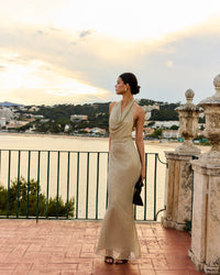 Sienna Gold Dress