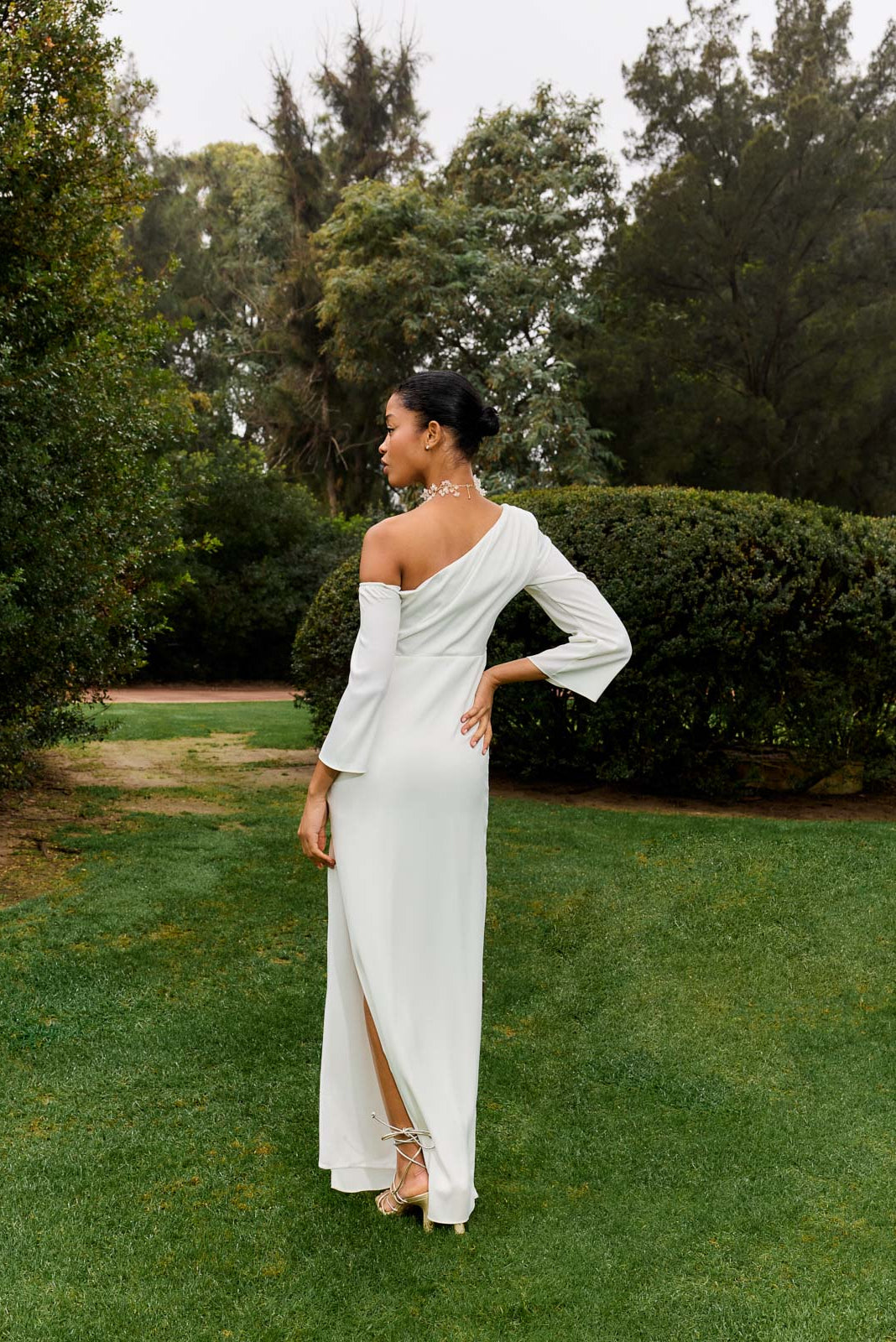 Vestido Siracusa Marfil