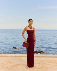 Tamariu Burgundy Dress