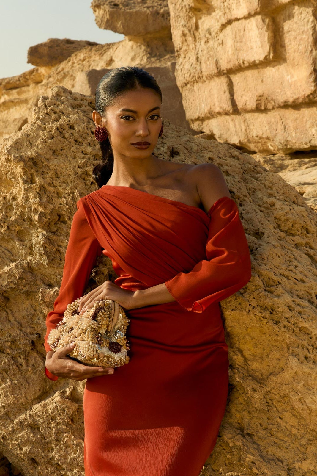 Turandot Copper Dress