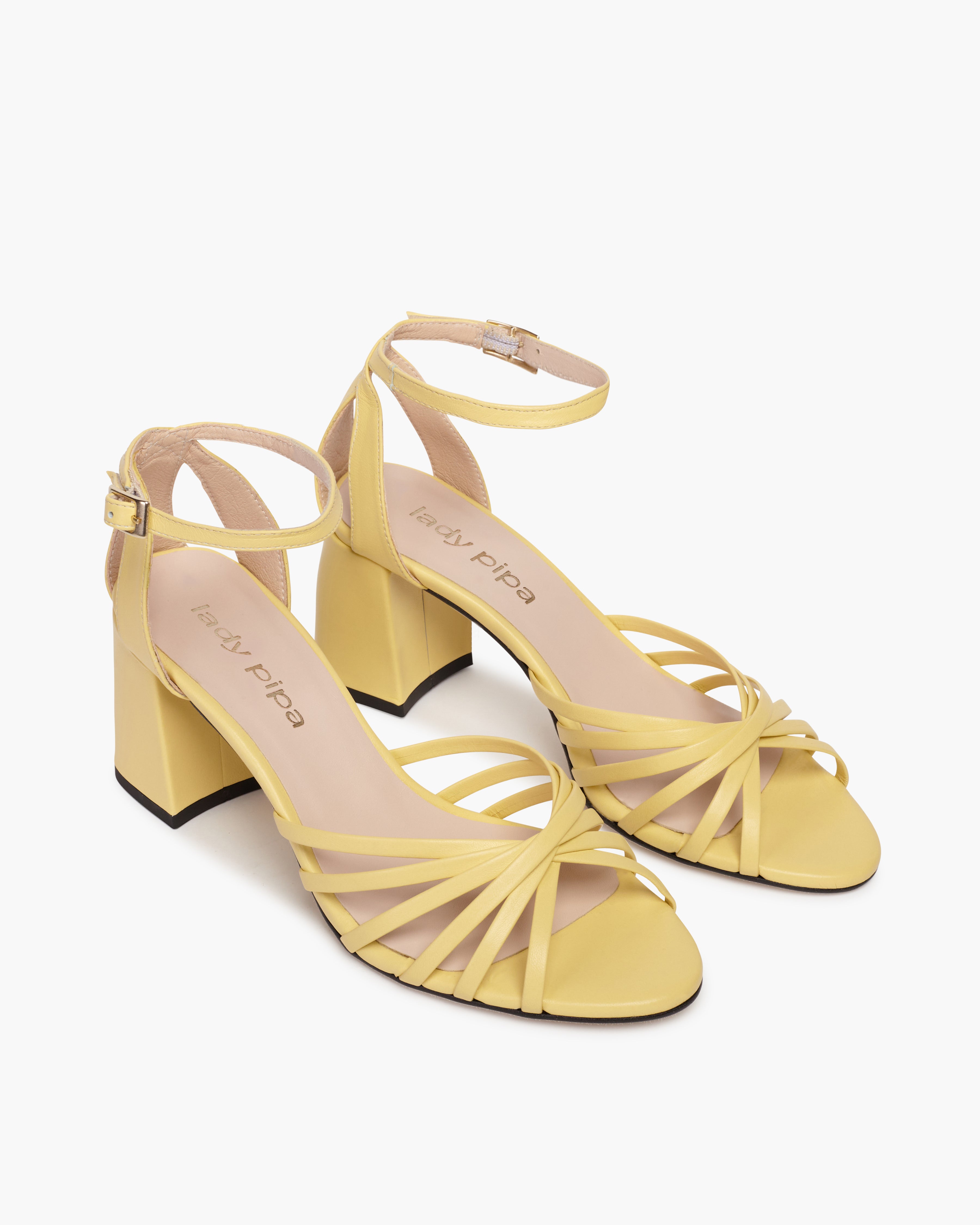 Vittorina Petite Yellow Sandals