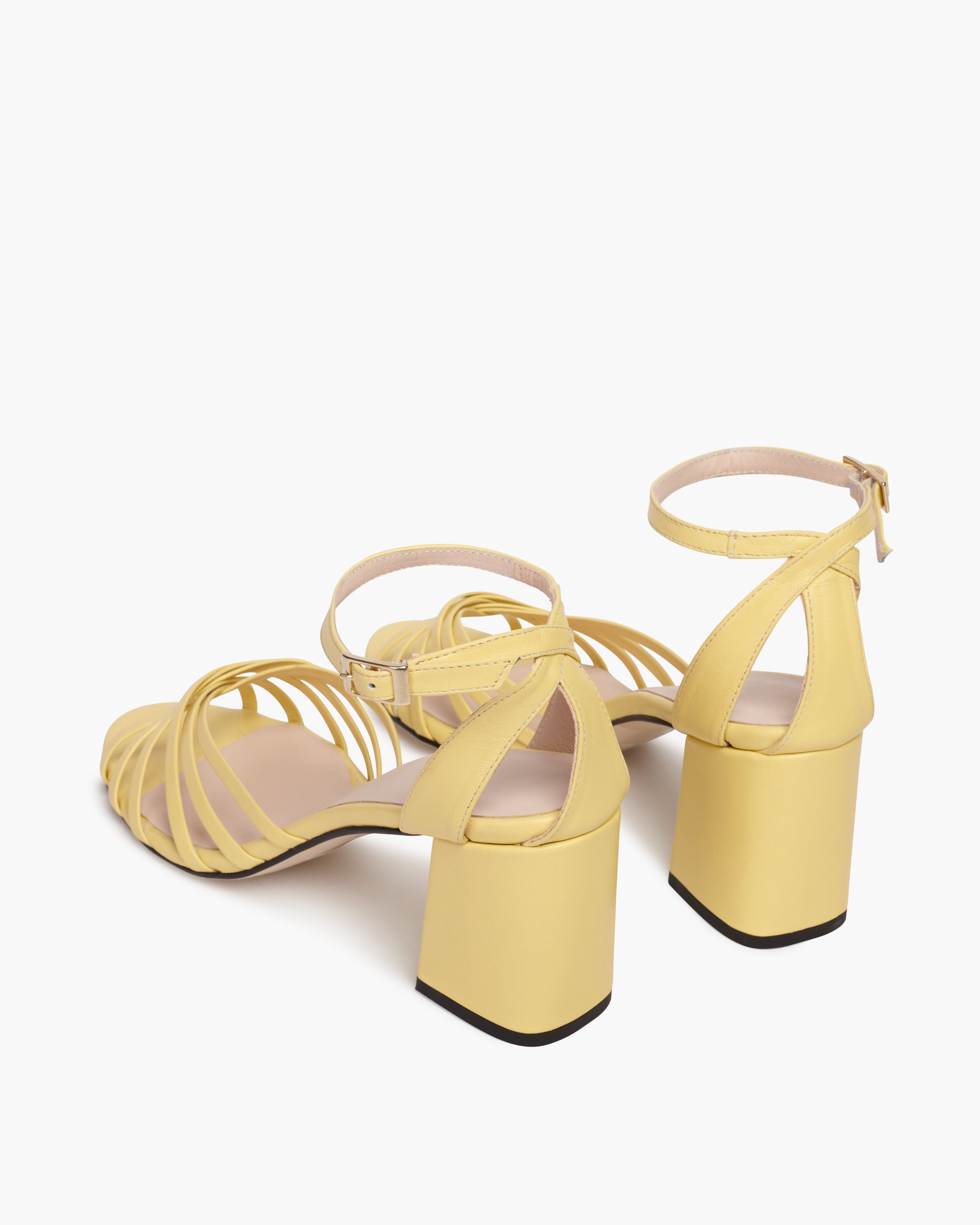 Vittorina Petite Yellow Sandals