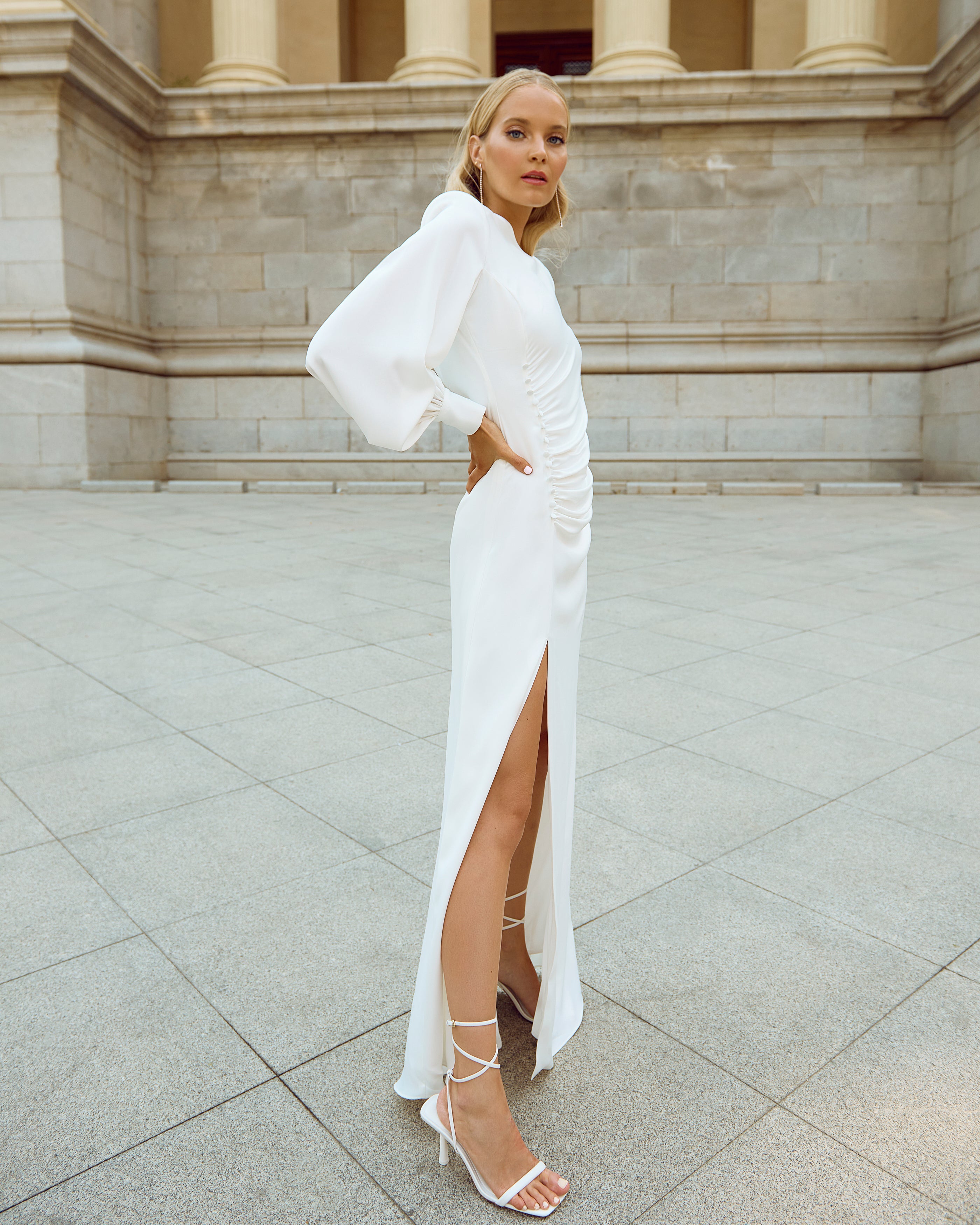 Claudine White Dress