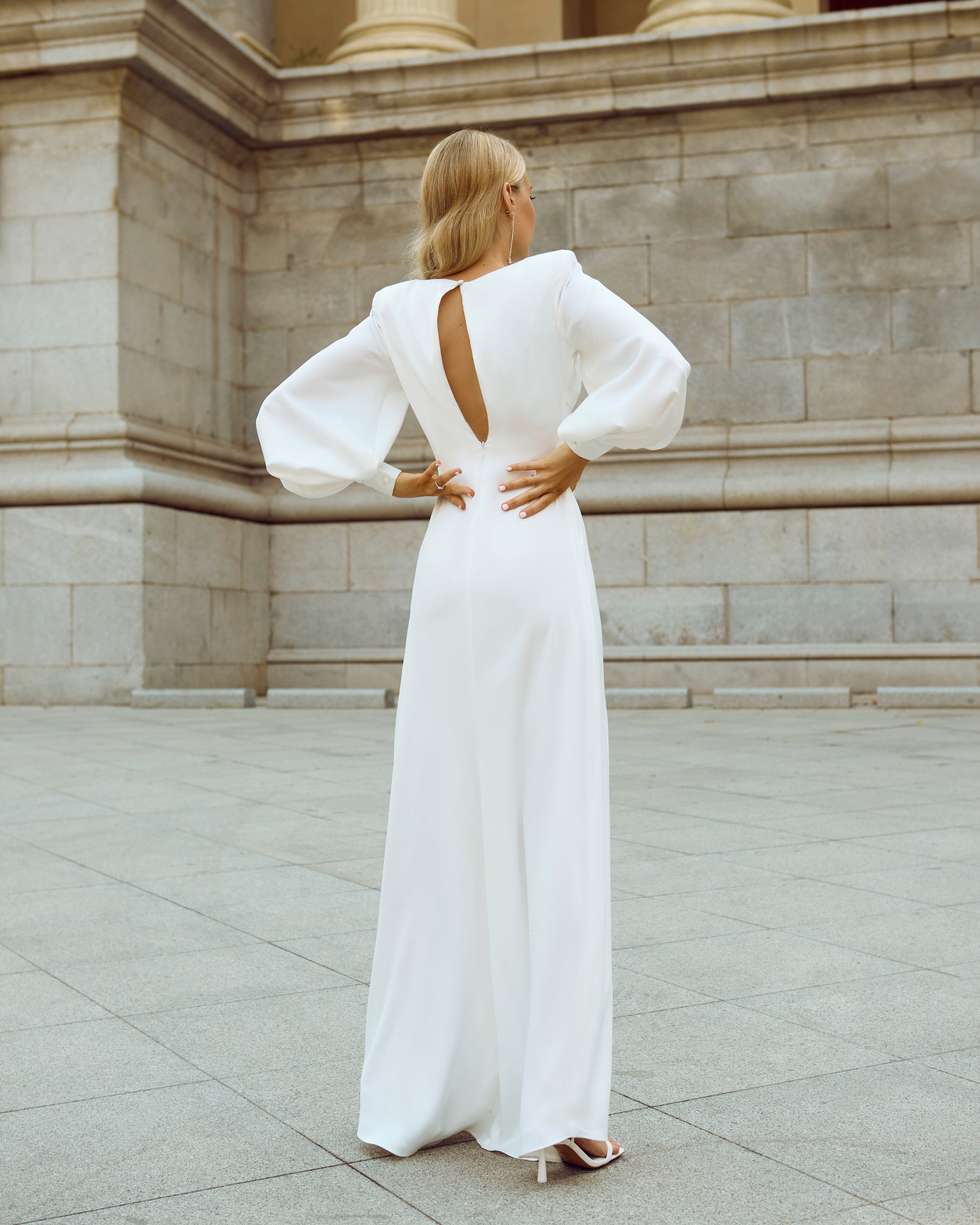 Claudine White Dress