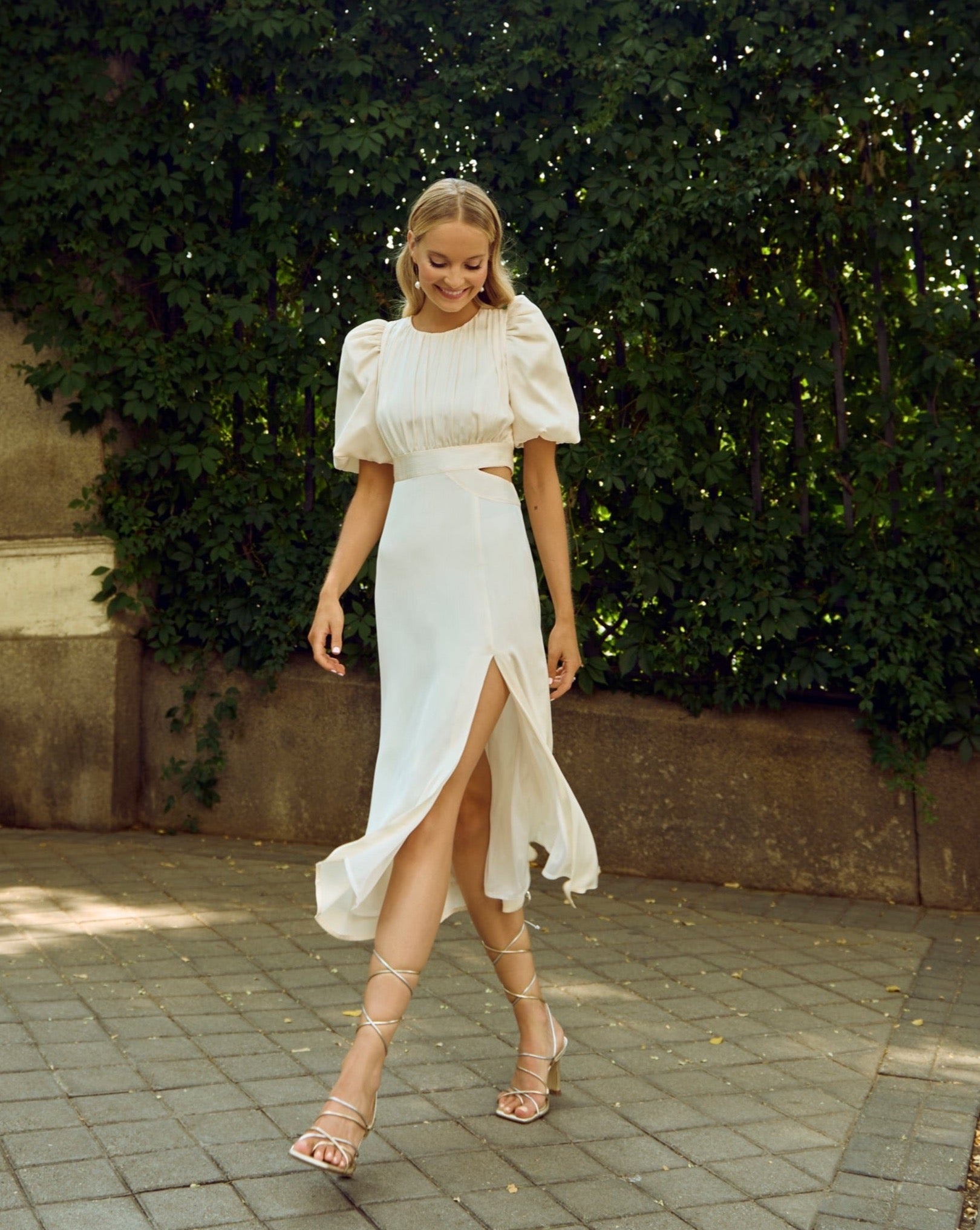 Angelique White Dress