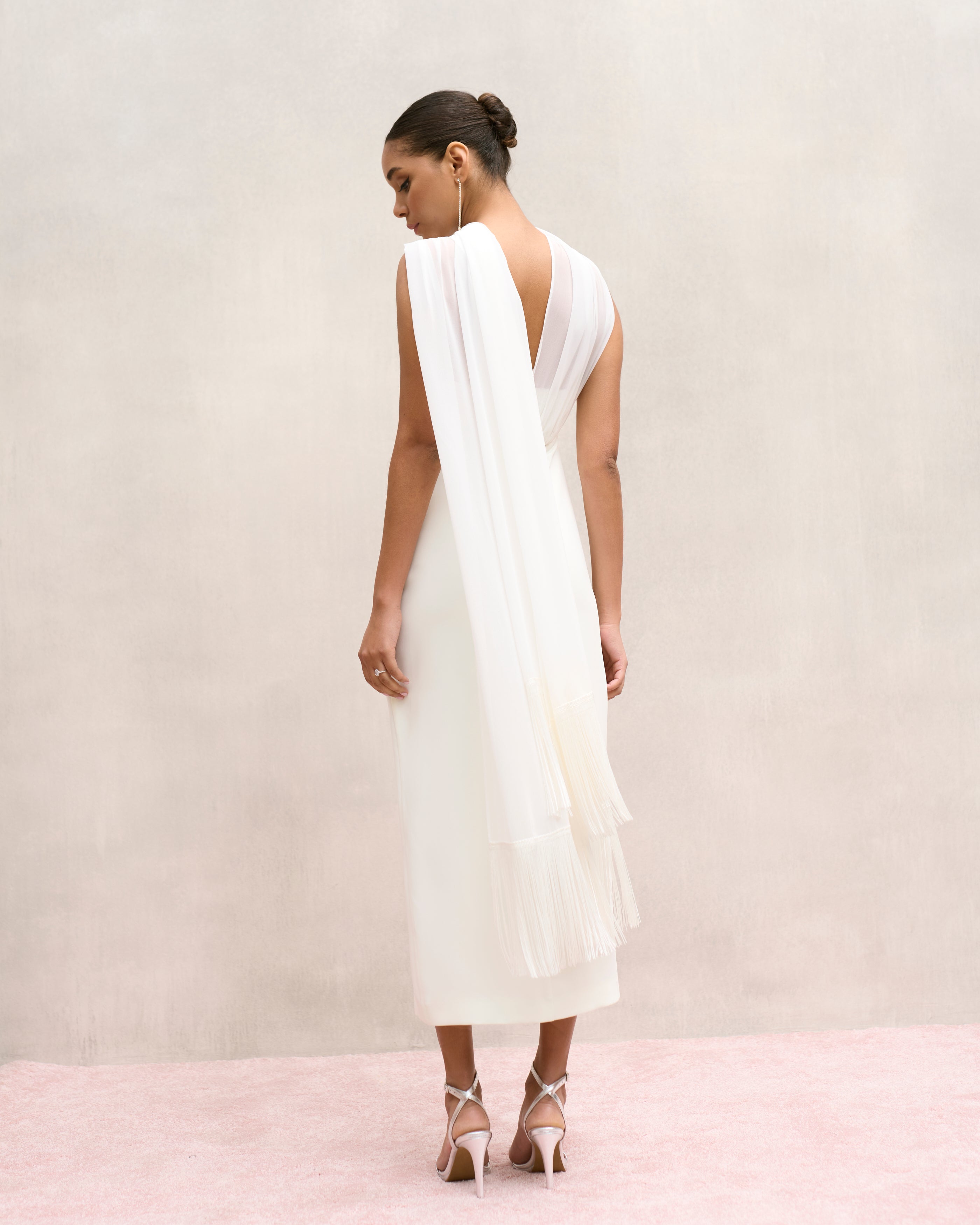 Lyretta White Dress