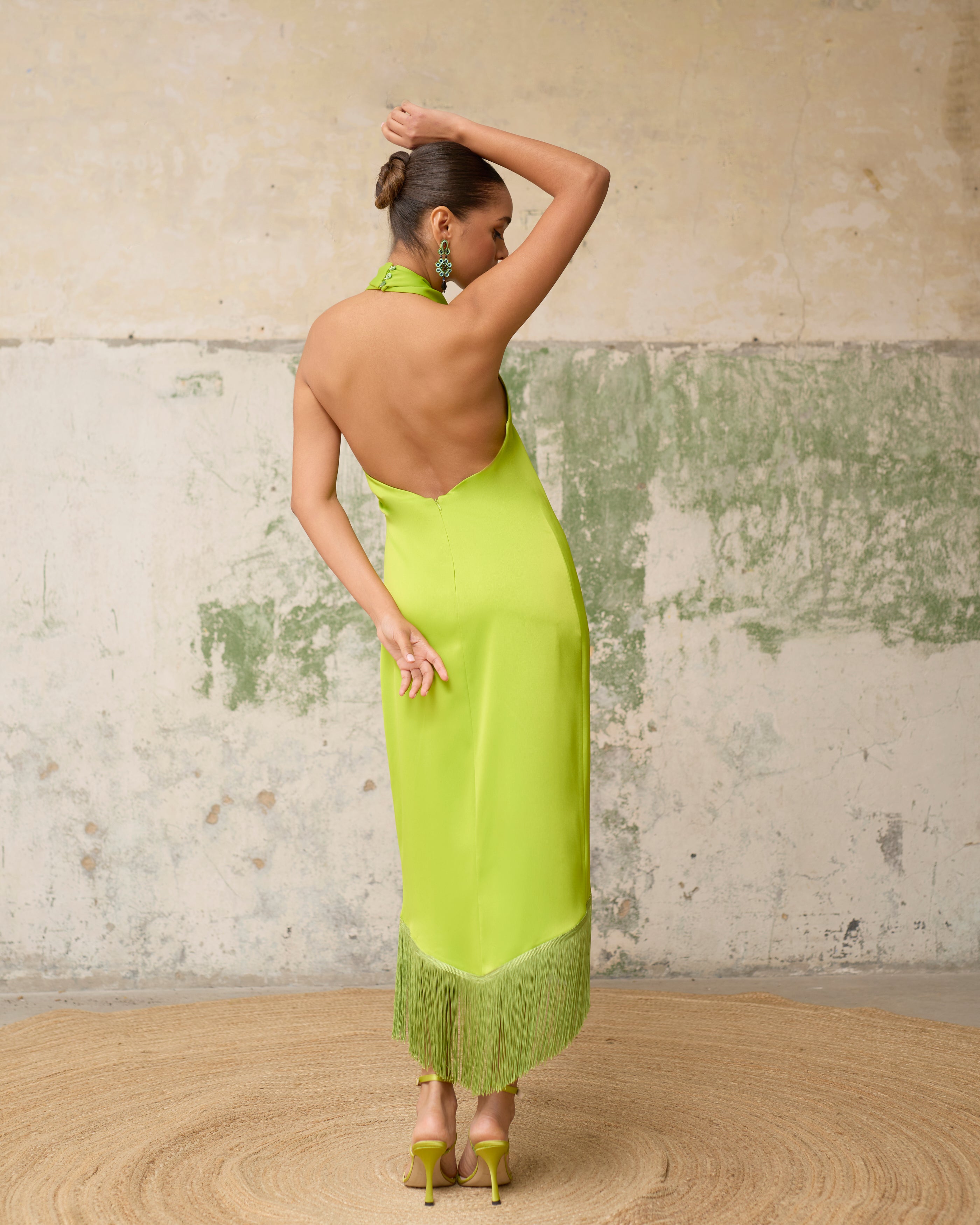 Pepa Lime Dress