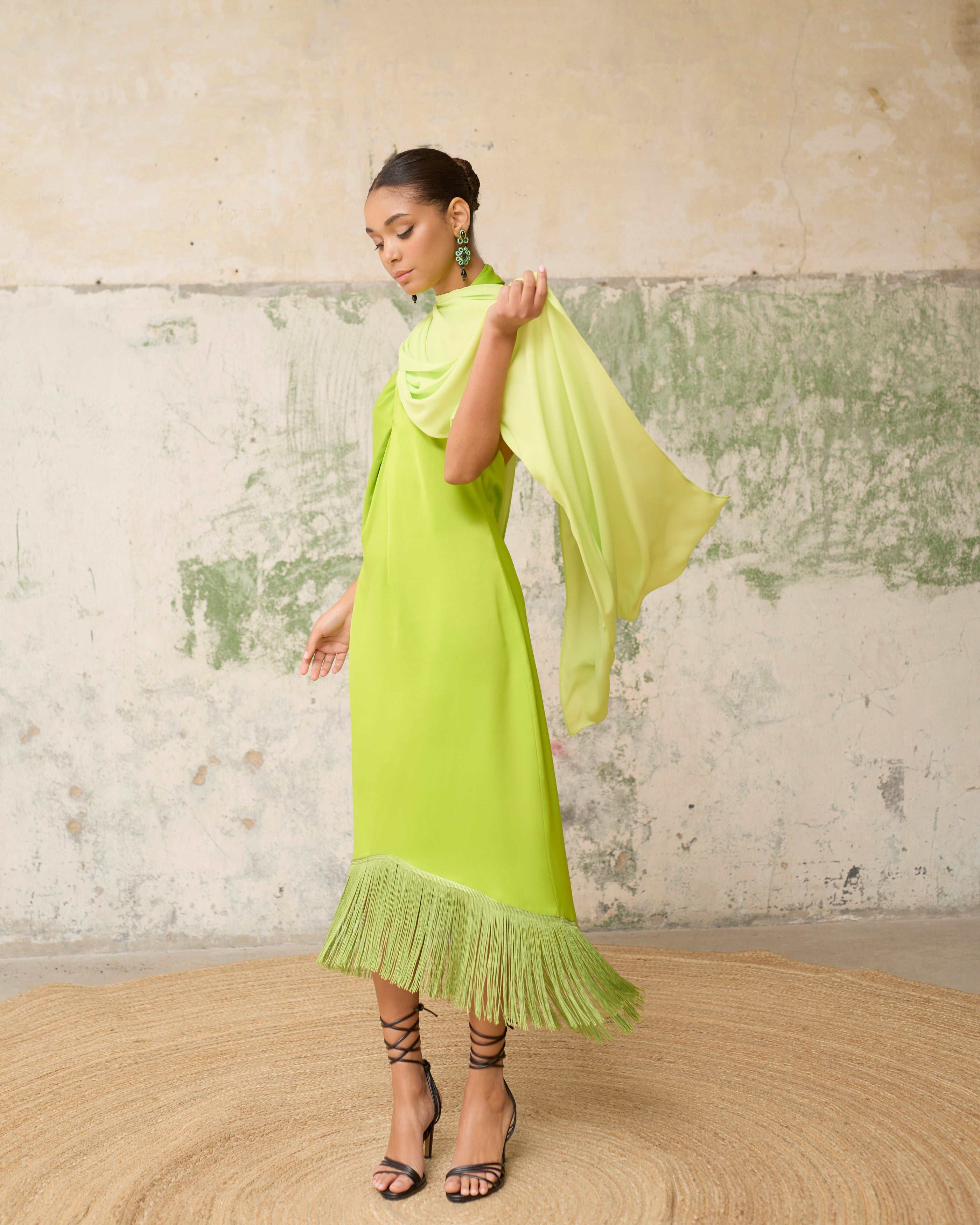 Pepa Lime Dress