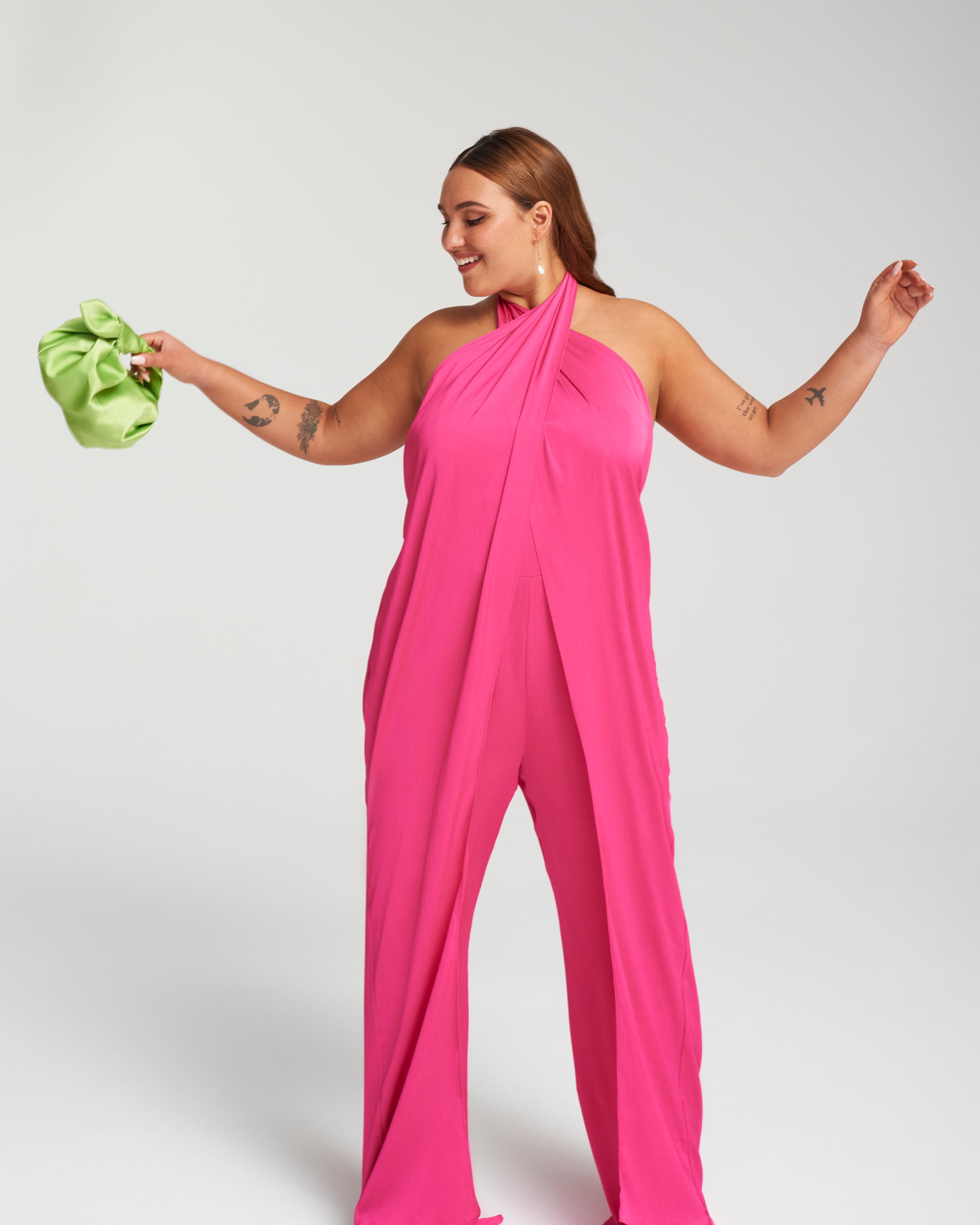 Blossom Fuchsia Jumpsuit