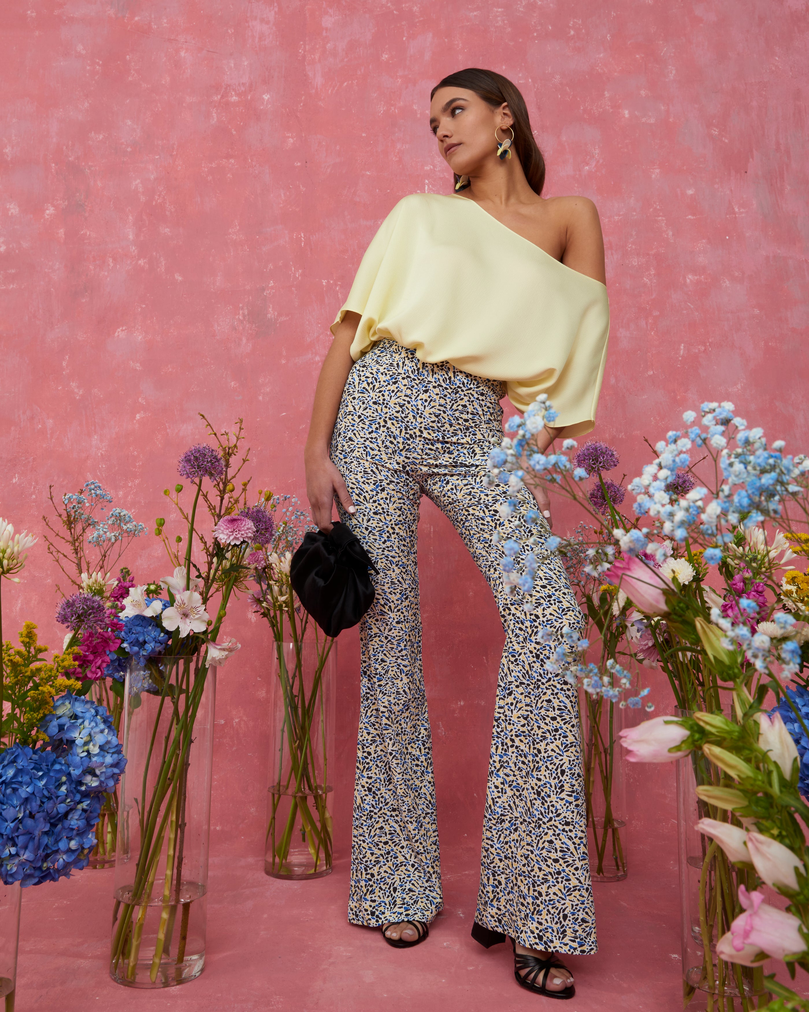 Rose Calabria Trousers