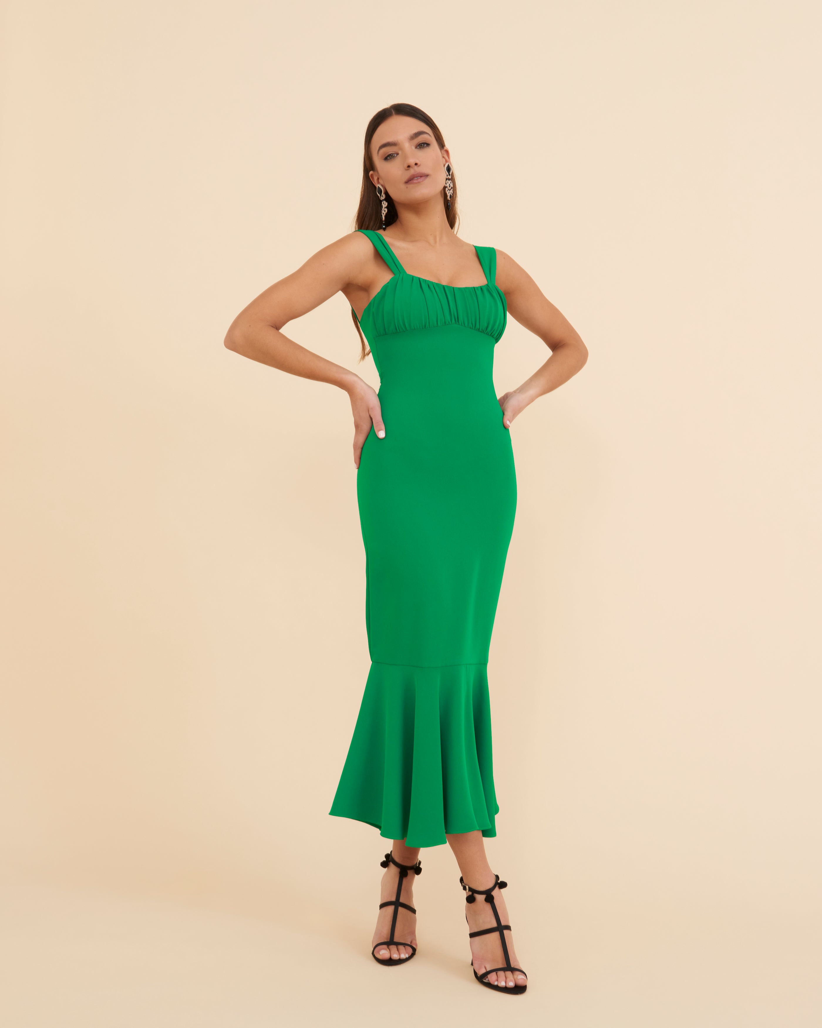 Remedios Green Dress