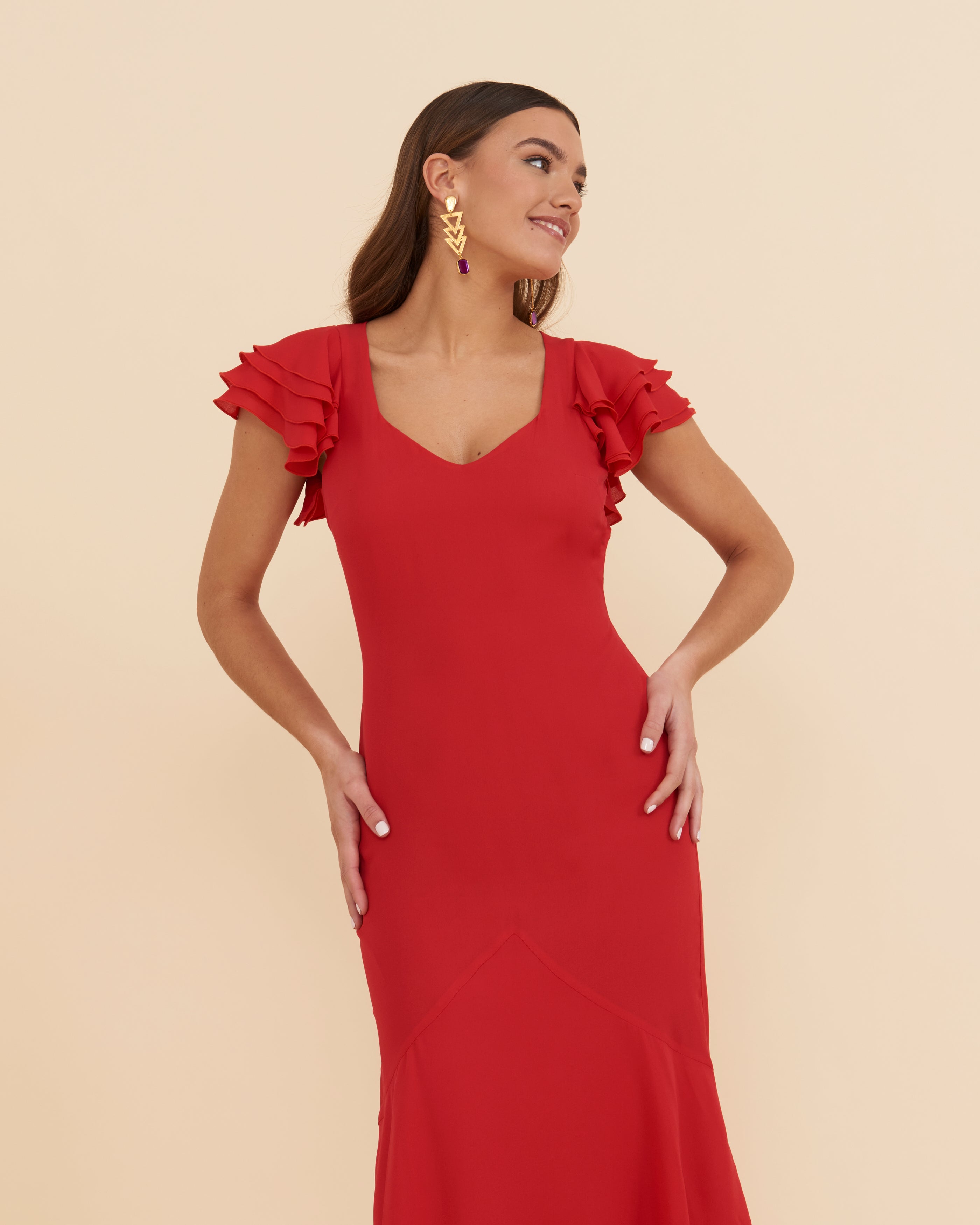 Zambra Red Dress