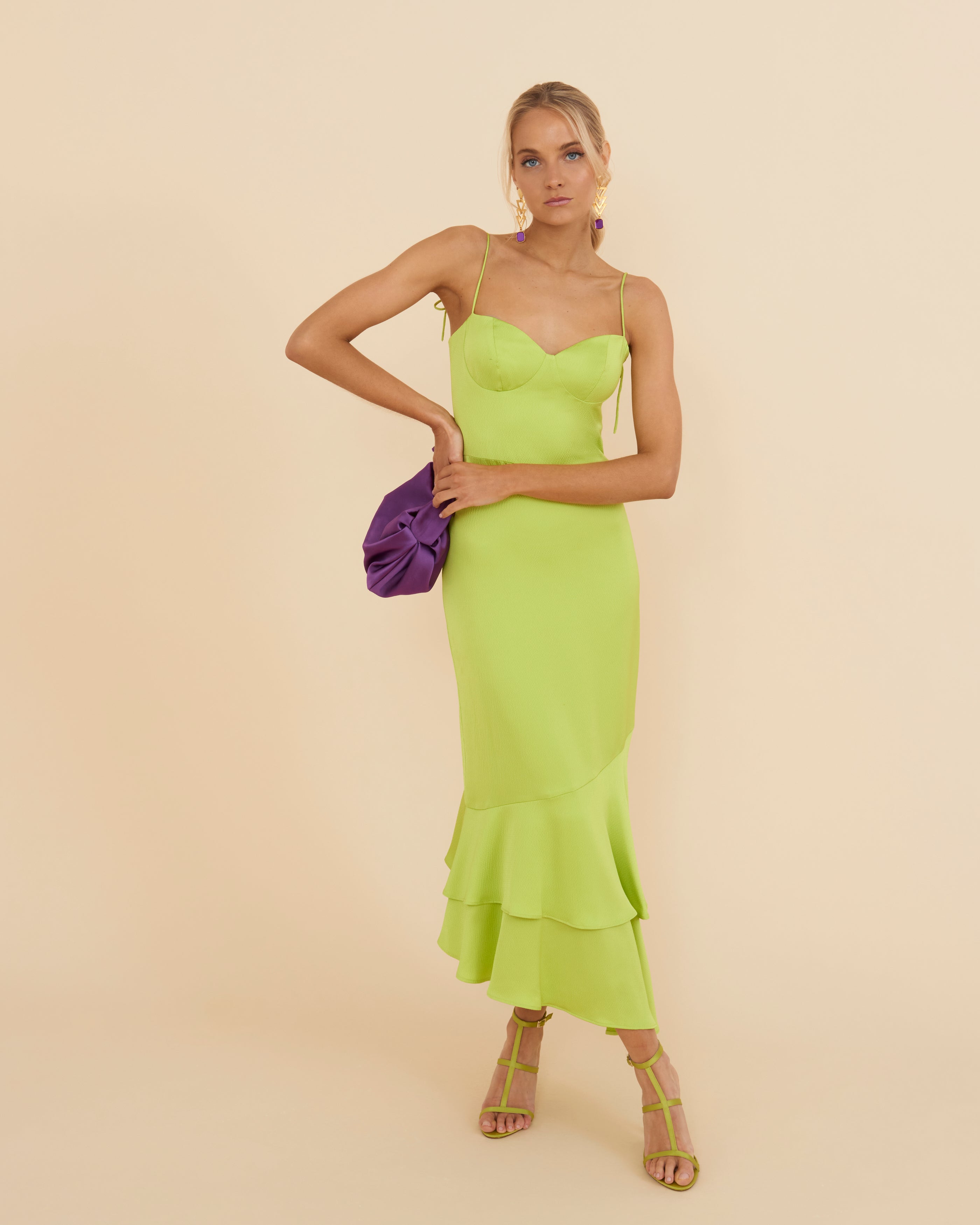 Macarena Lime Dress