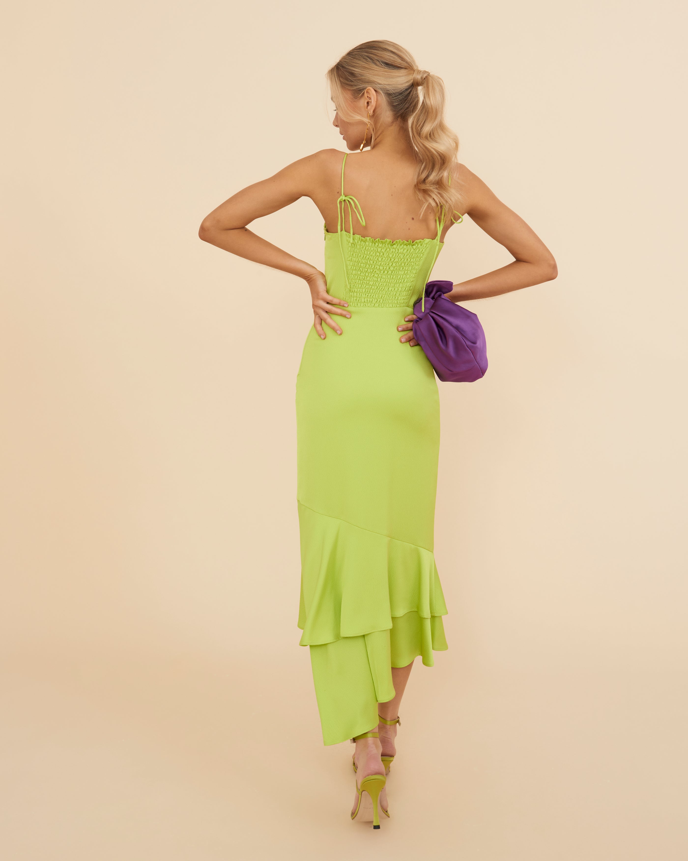 Macarena Lime Dress
