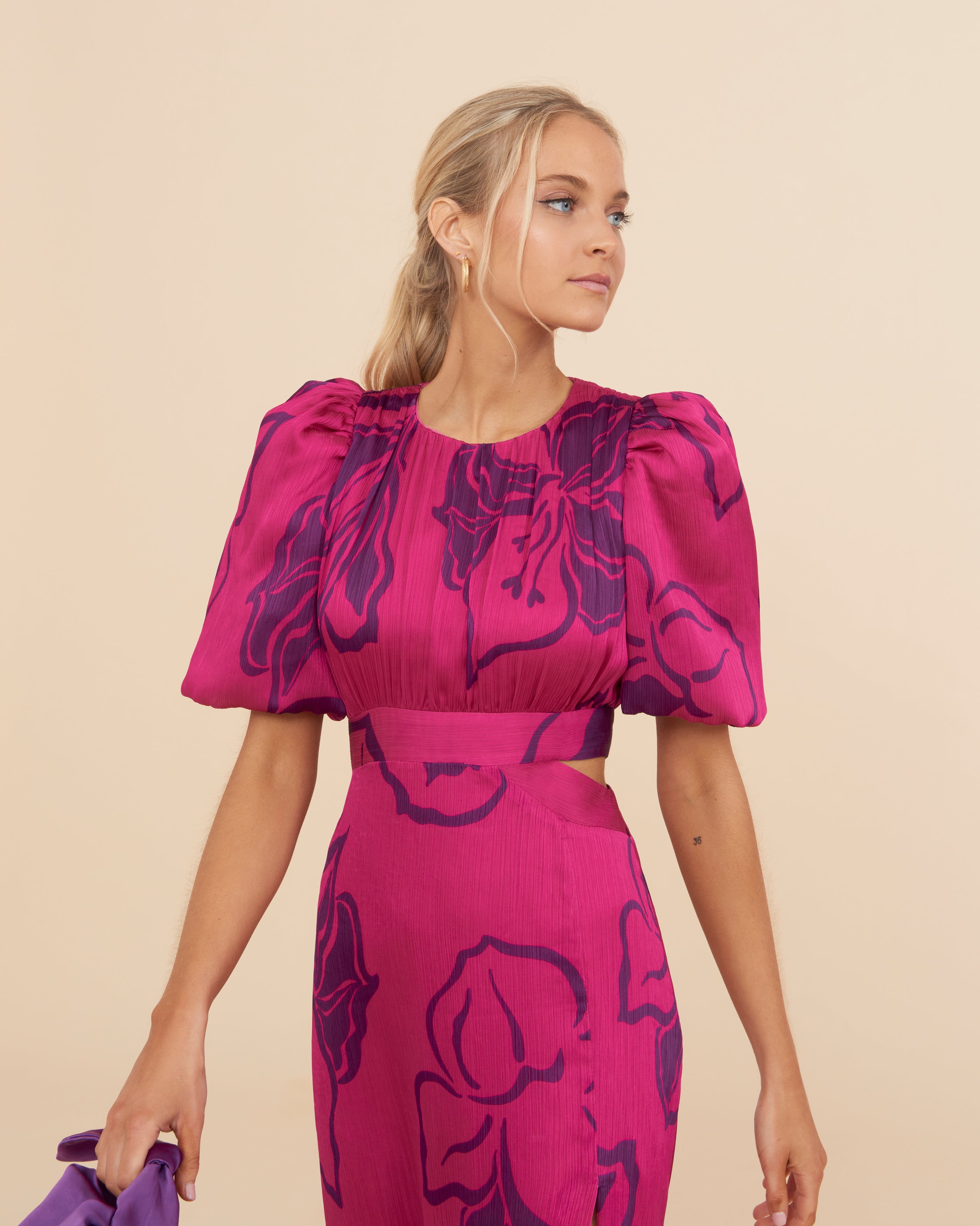 Angelique Aura fucsia Dress