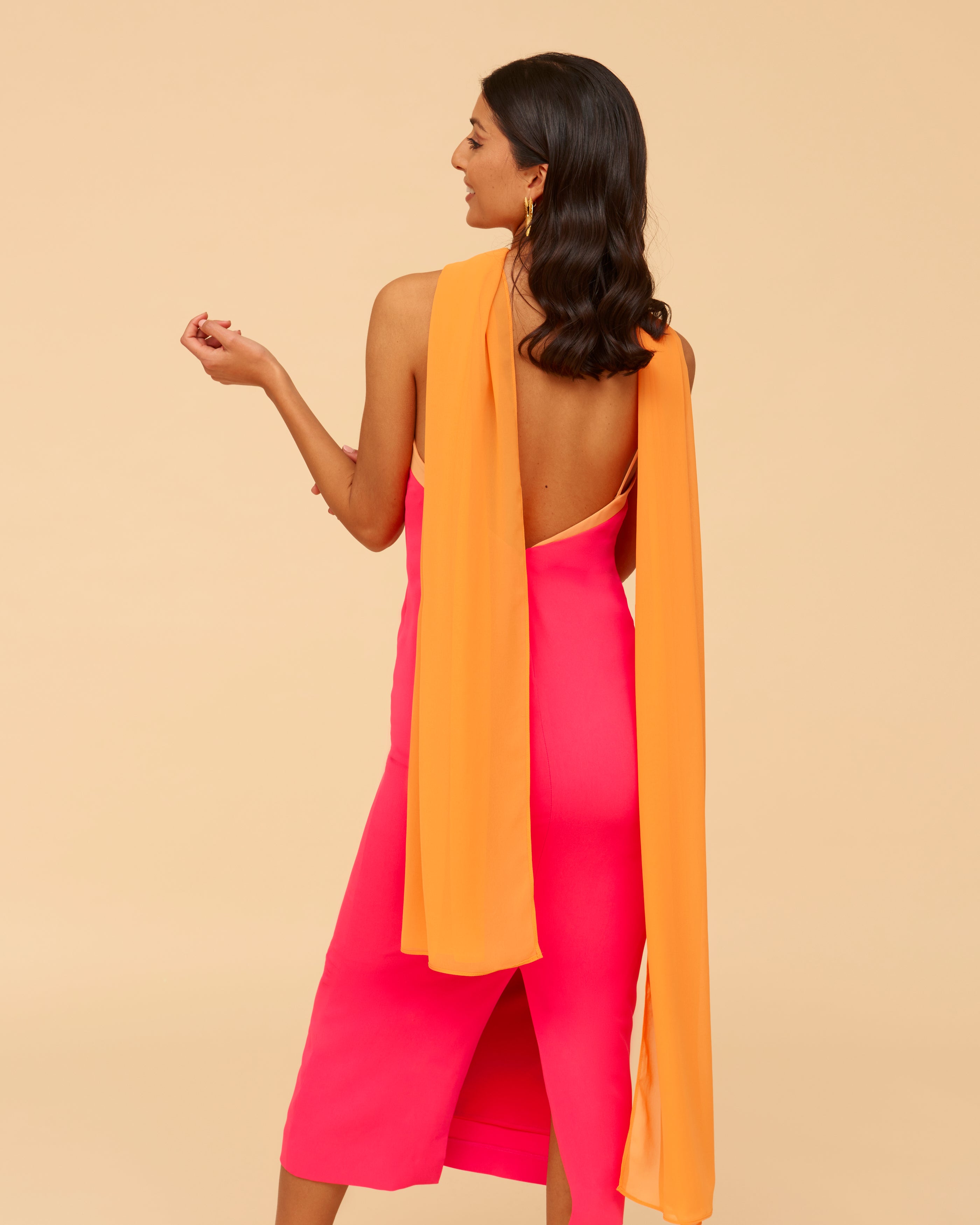 Robe rose 2025 et orange