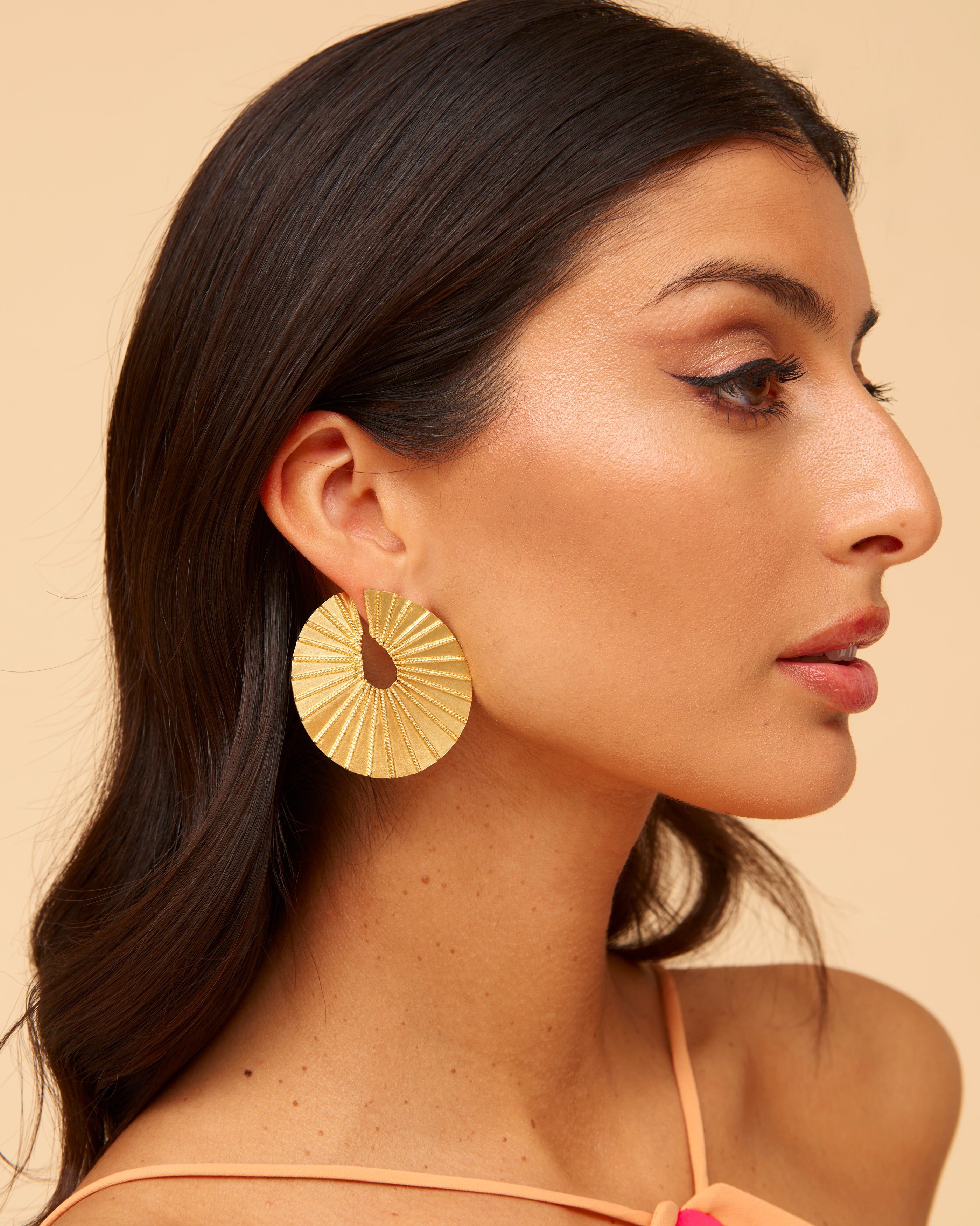 Shakti Gold Earrings by Tiahra